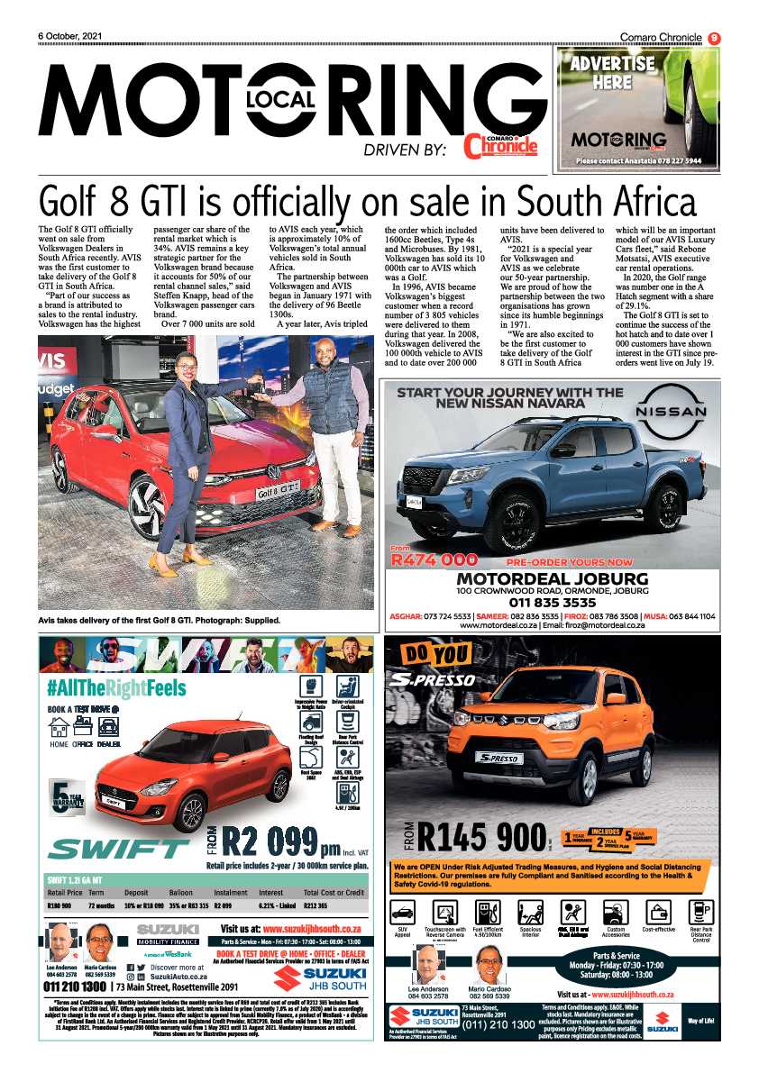 Comaro Chronicle 06 October 2021 page 9
