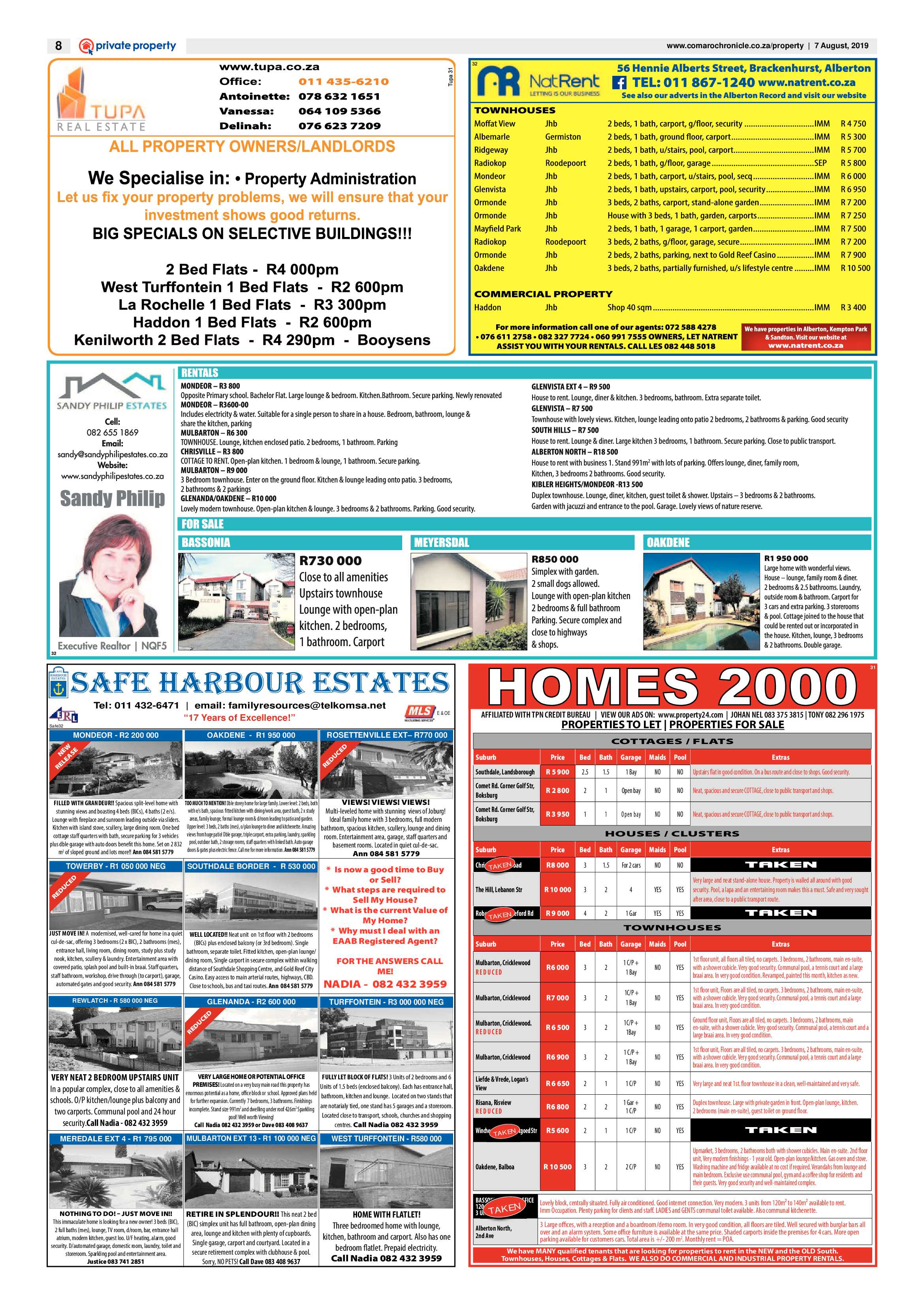Comaro Chronicle 07 August 2019 page 8
