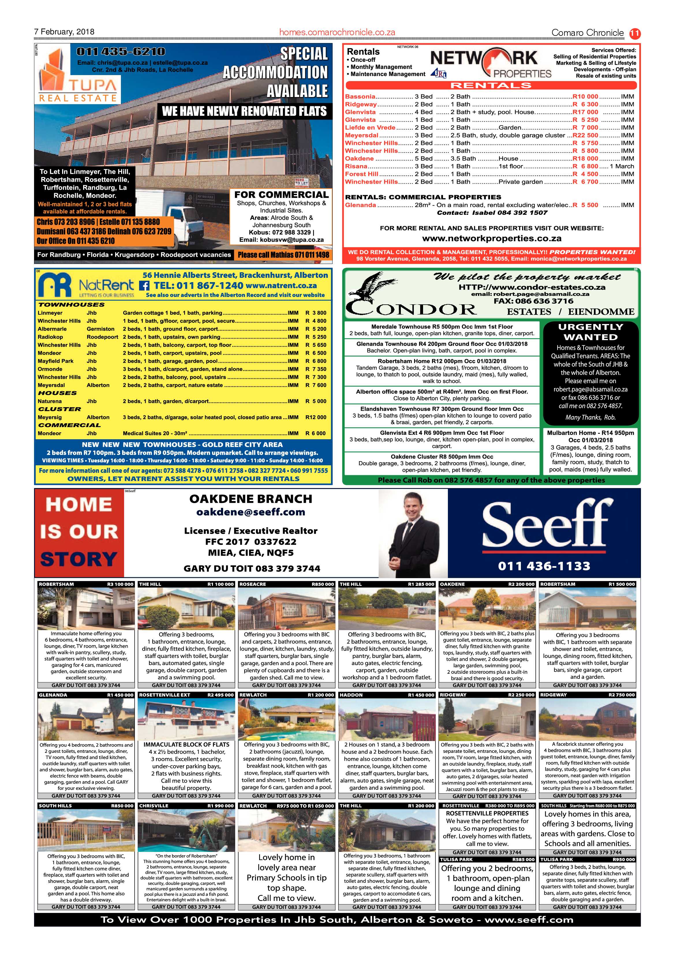 Comaro Chronicle 07 February 2018 page 11