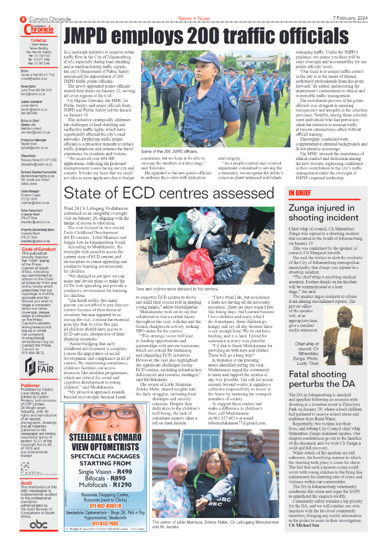 Comaro Chronicle 07 February 2024 page 2