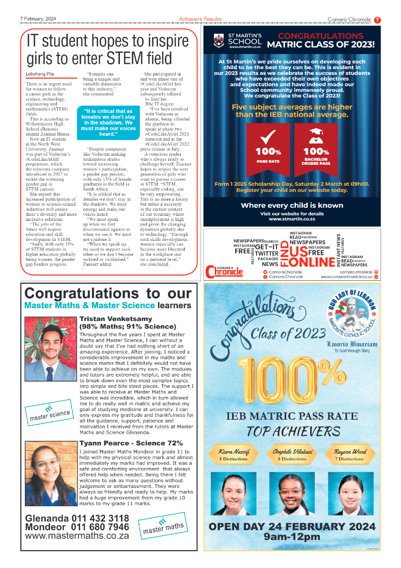 Comaro Chronicle 07 February 2024 page 7