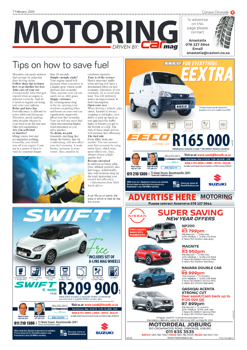 Comaro Chronicle 07 February 2024 page 9