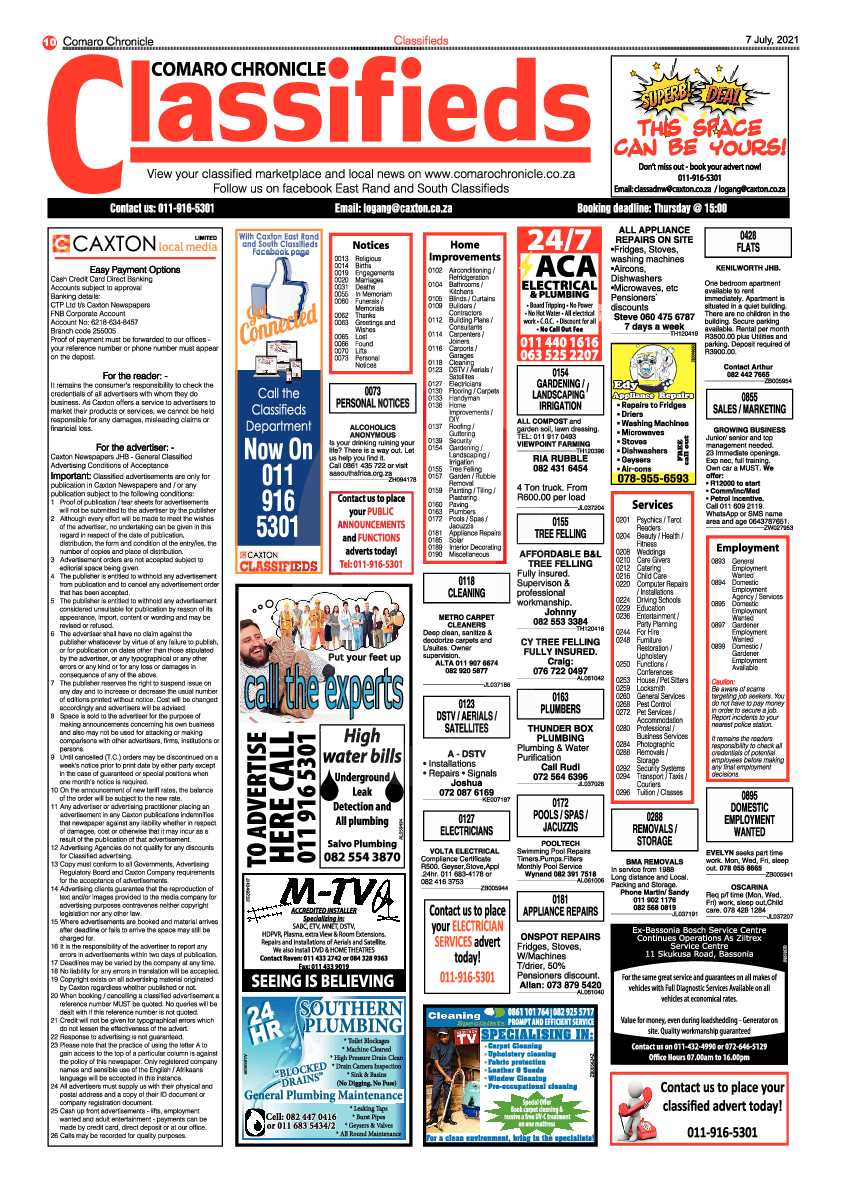 Comaro Chronicle 07 July 2021 page 10