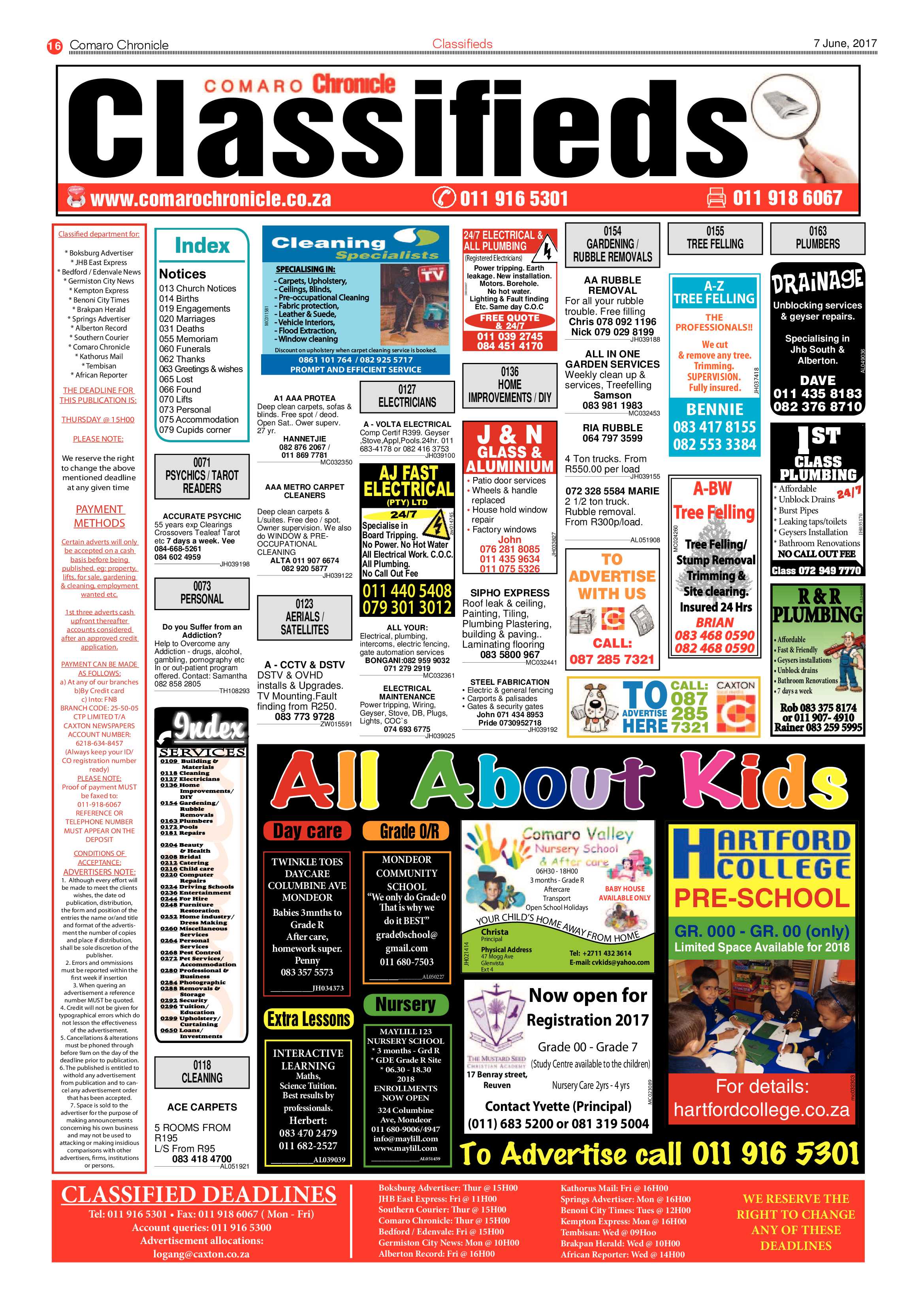 Comaro Chronicle 07 June 2017 page 16