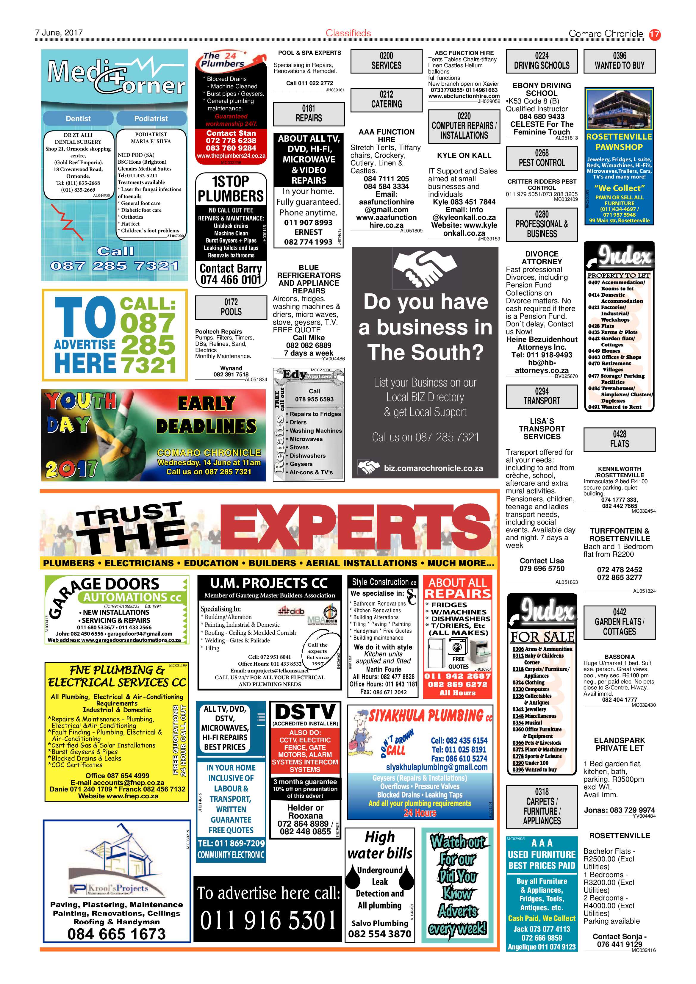 Comaro Chronicle 07 June 2017 page 17