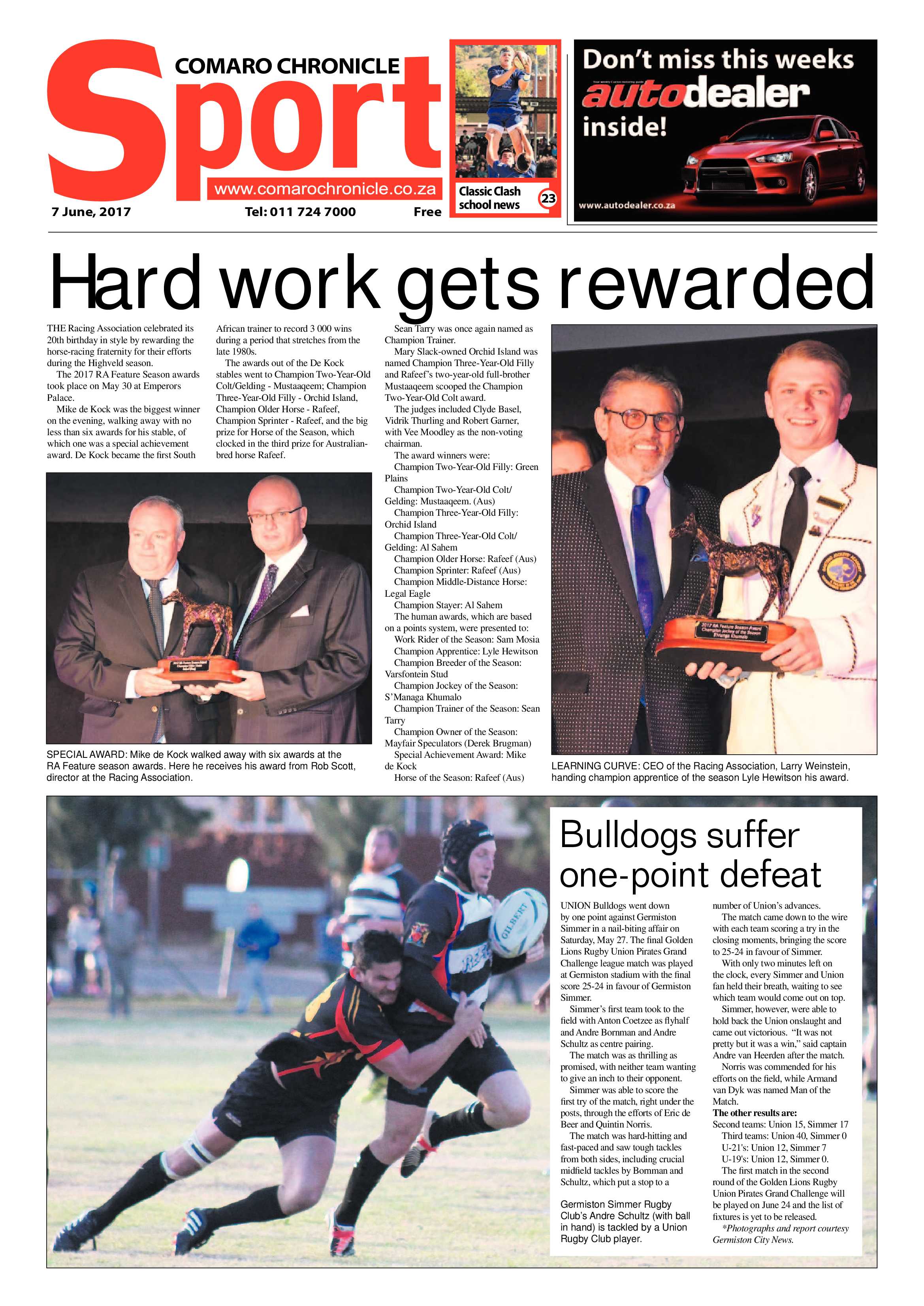Comaro Chronicle 07 June 2017 page 20