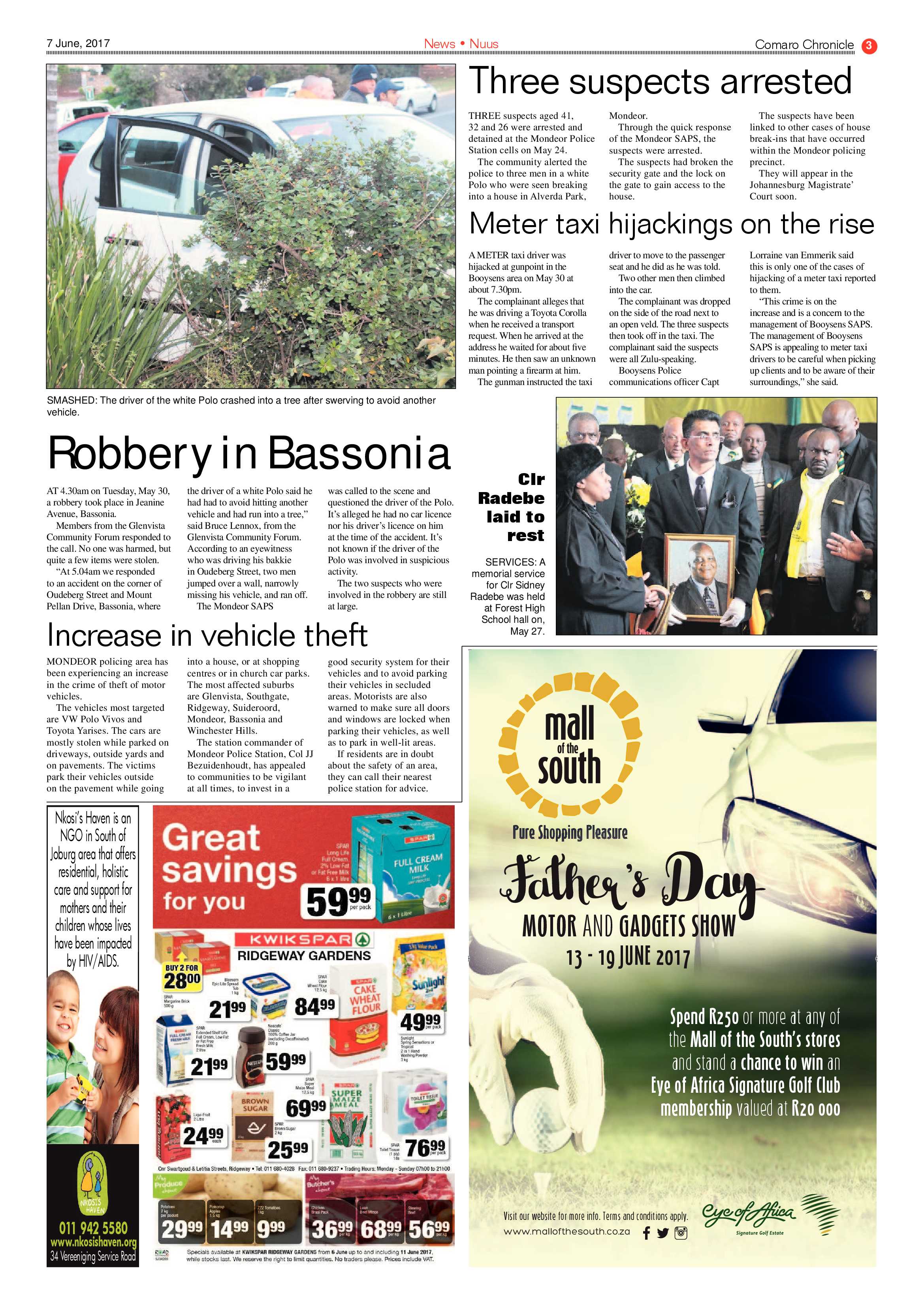 Comaro Chronicle 07 June 2017 page 3