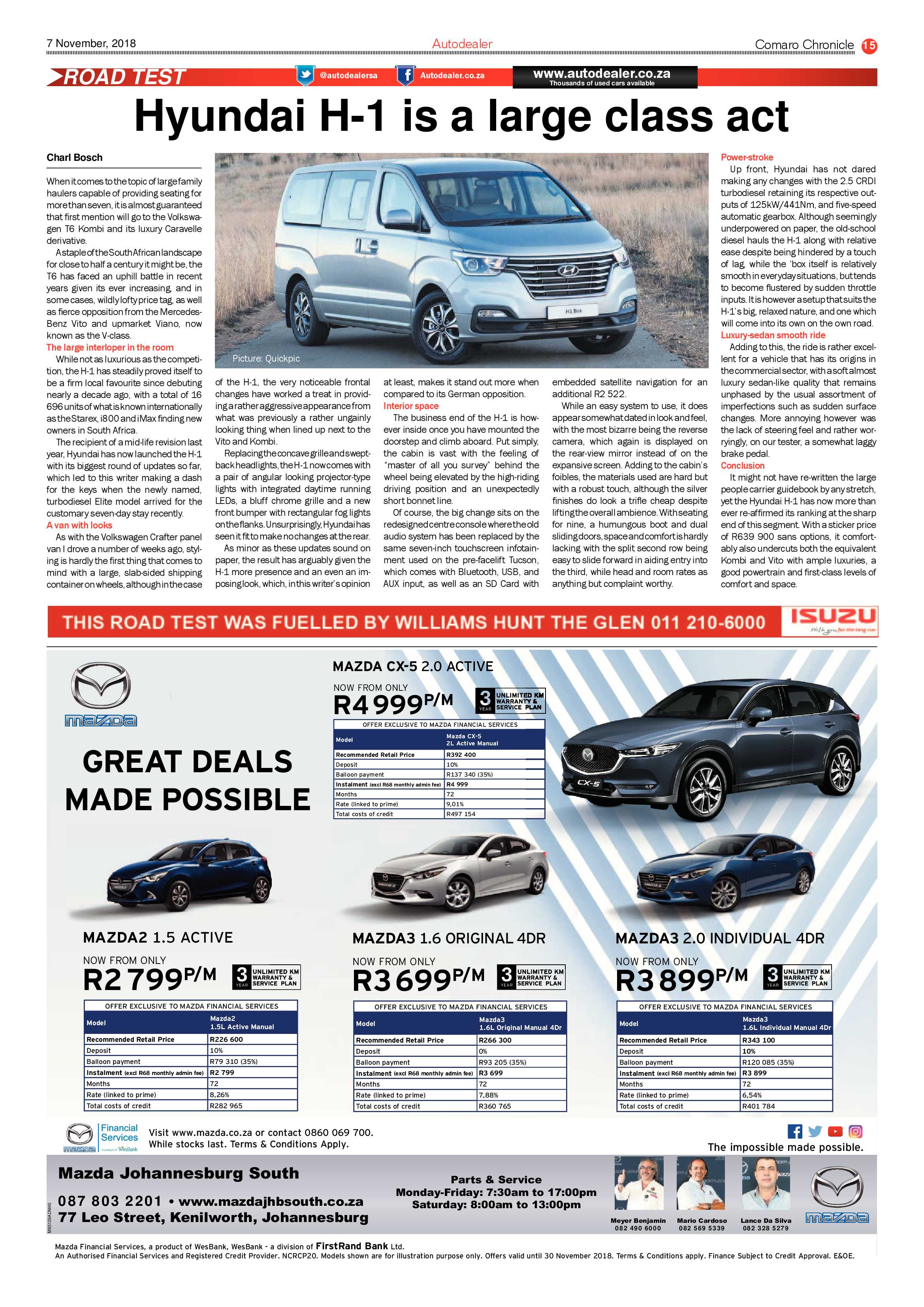 Comaro Chronicle 07 November 2018 page 15