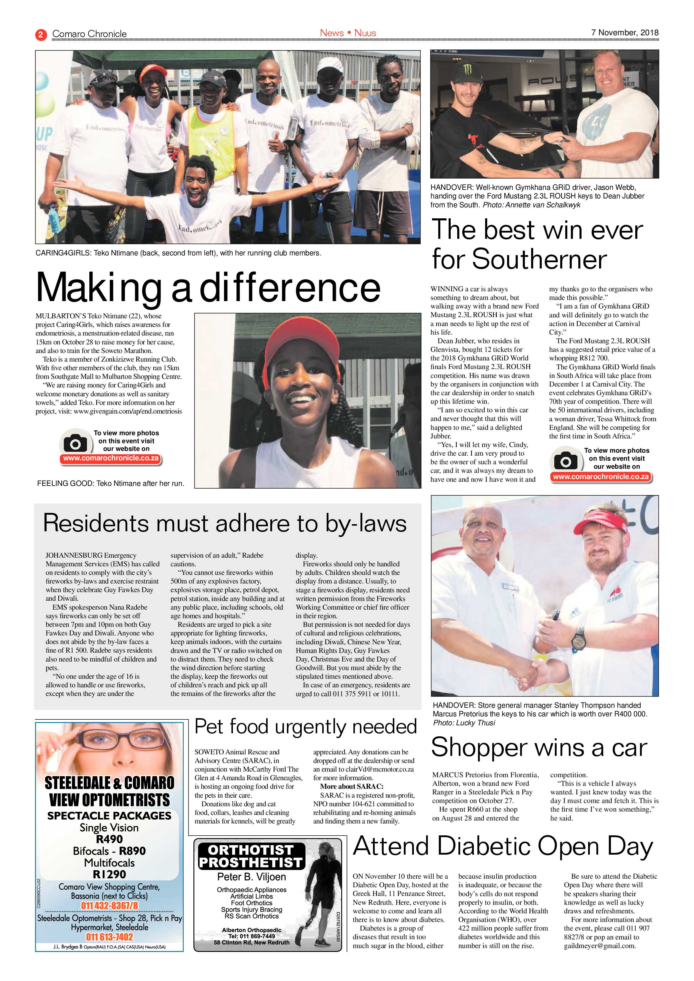 Comaro Chronicle 07 November 2018 page 2