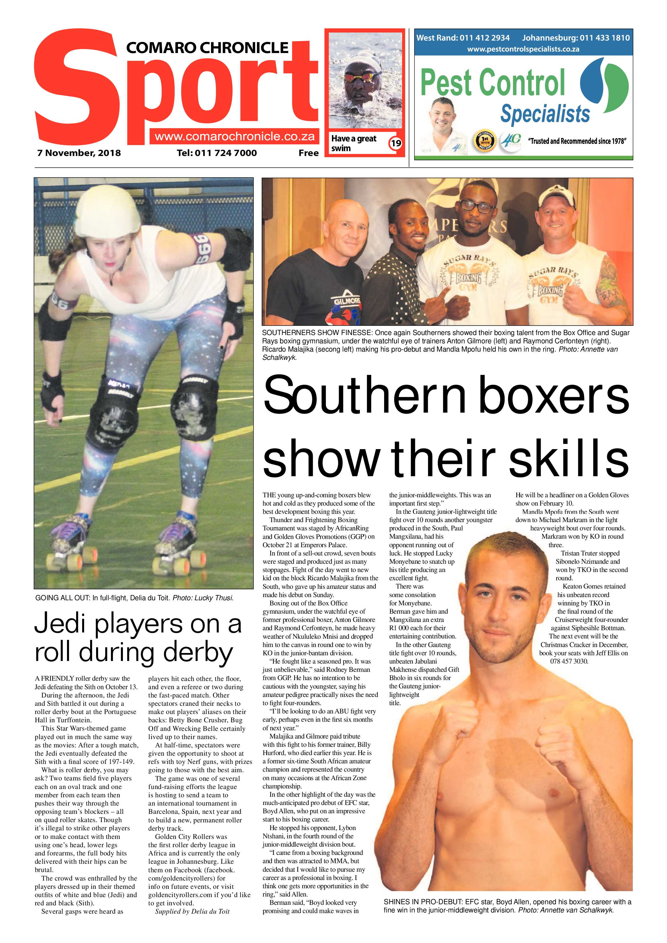 Comaro Chronicle 07 November 2018 page 20