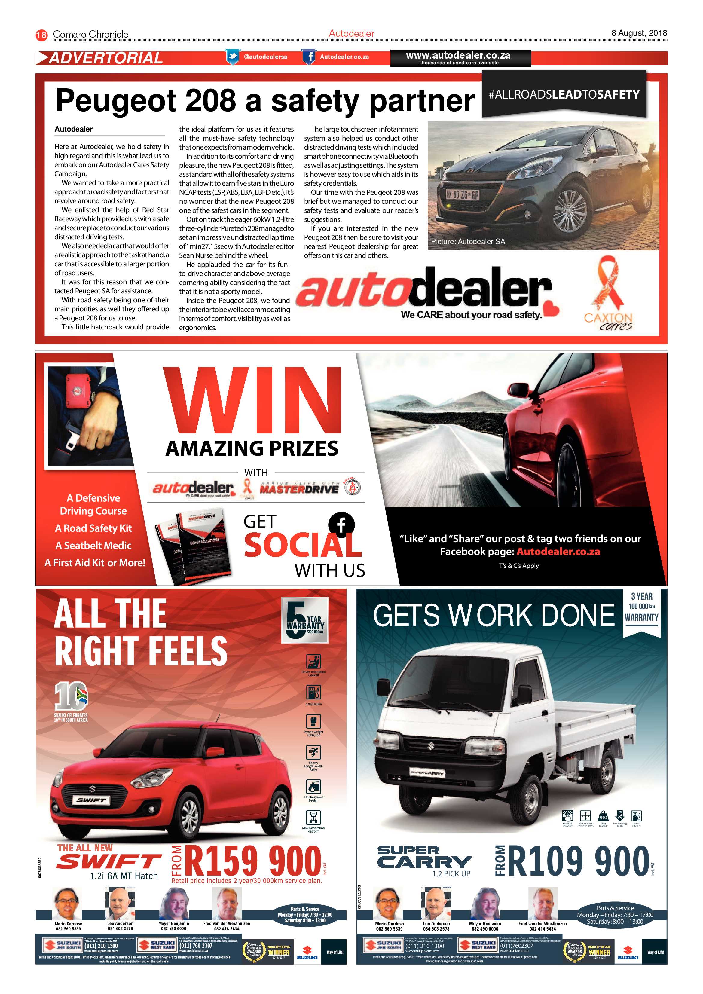 Comaro Chronicle 08 August 2018 page 18