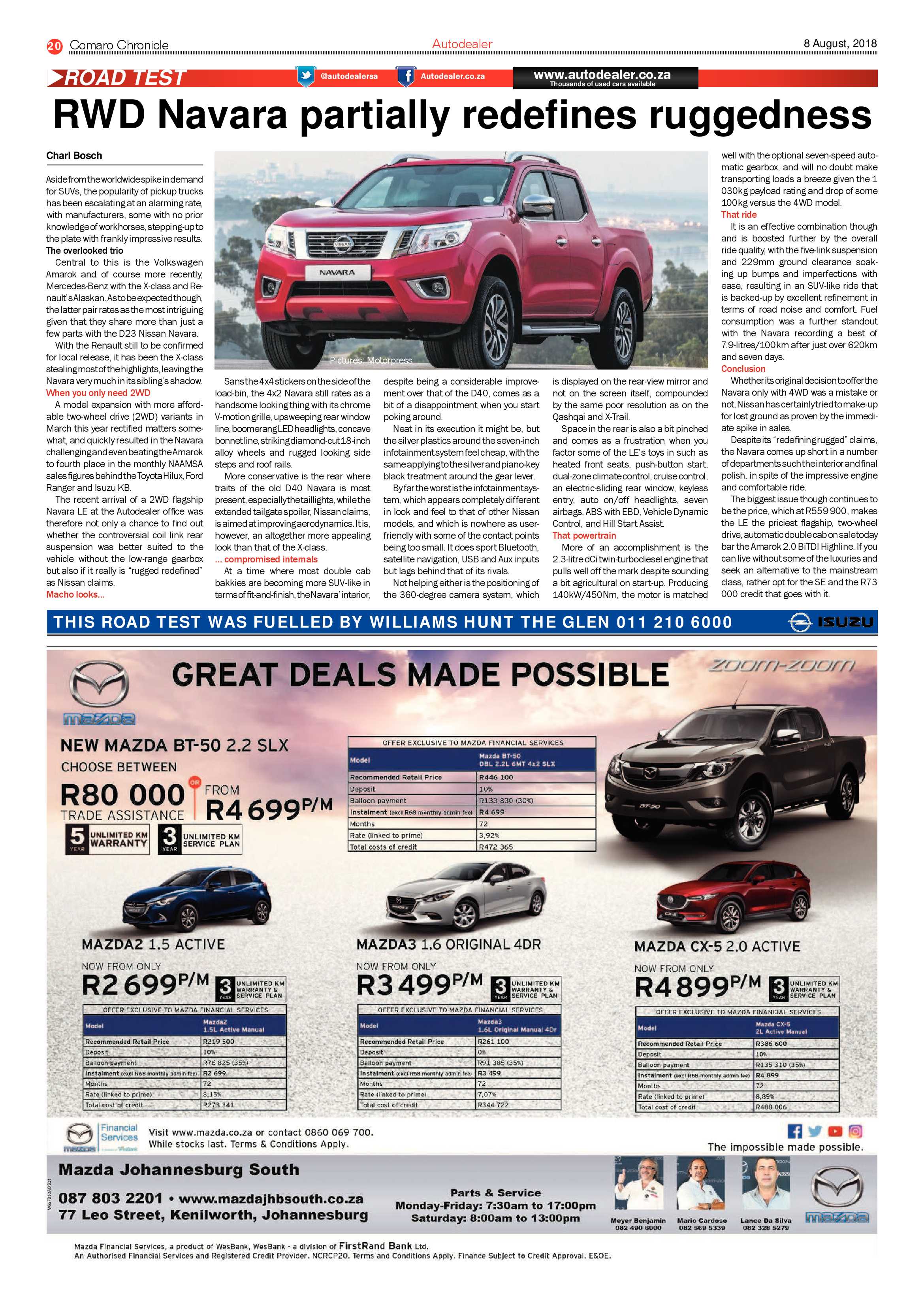 Comaro Chronicle 08 August 2018 page 20