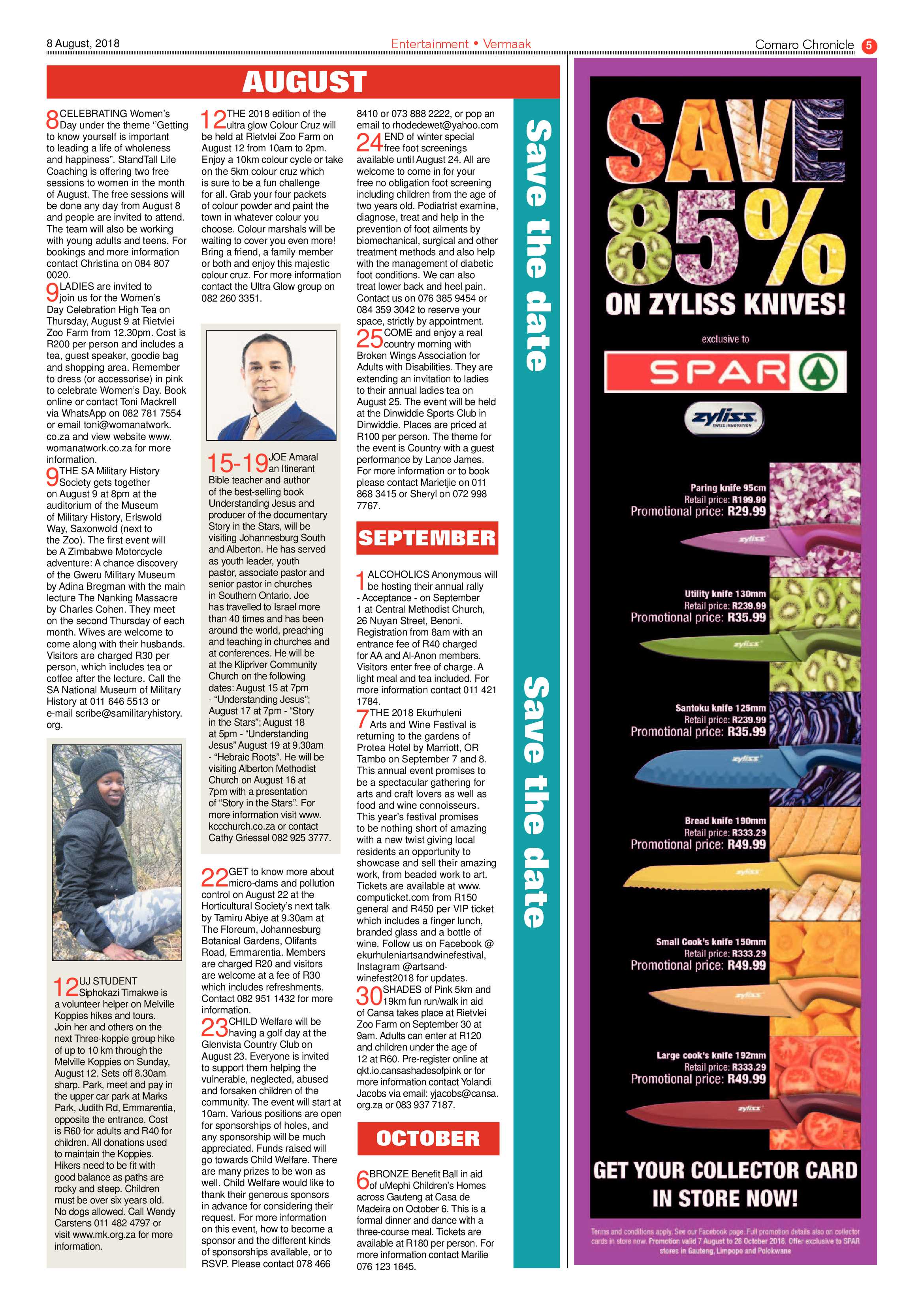 Comaro Chronicle 08 August 2018 page 5
