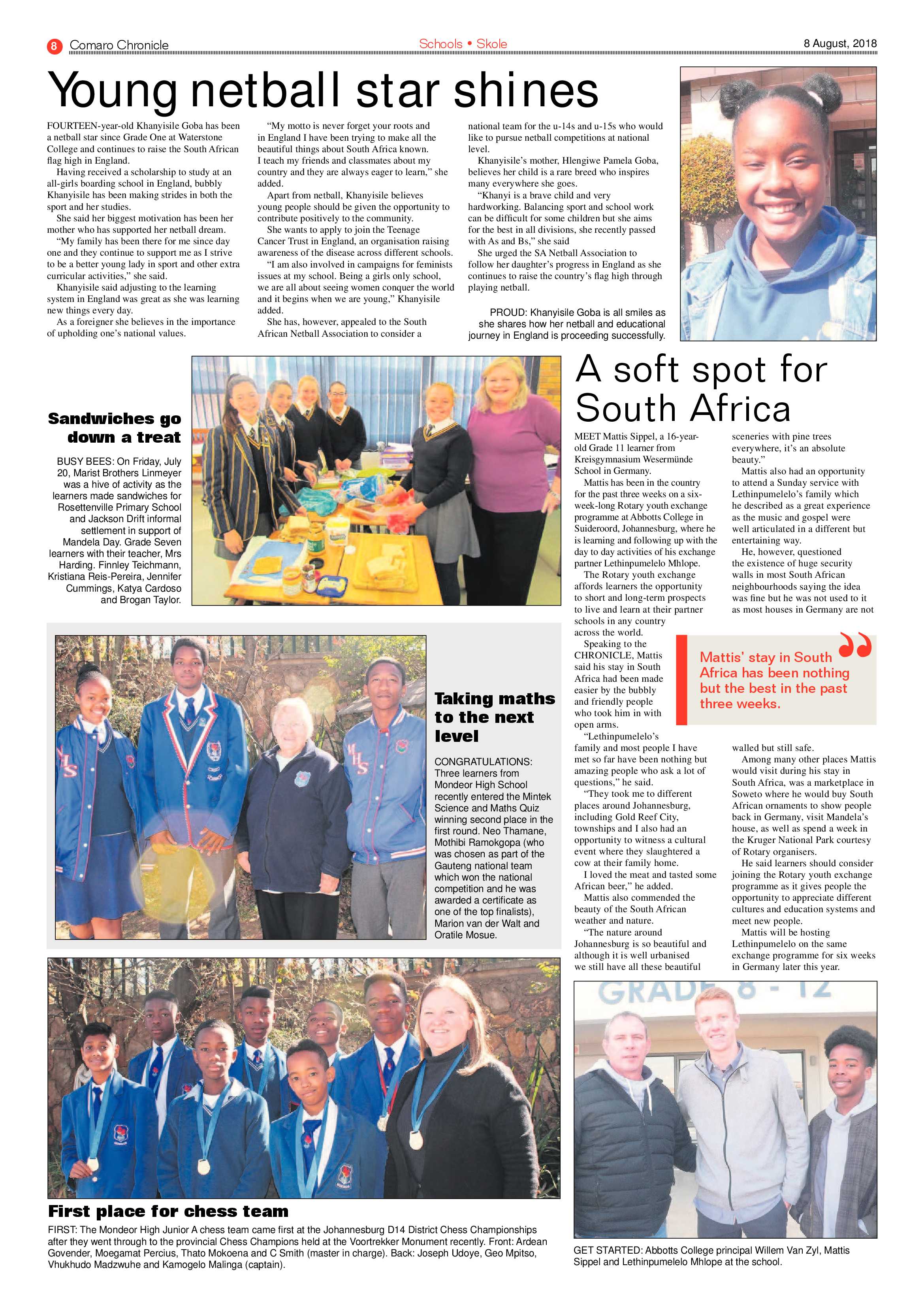 Comaro Chronicle 08 August 2018 page 8