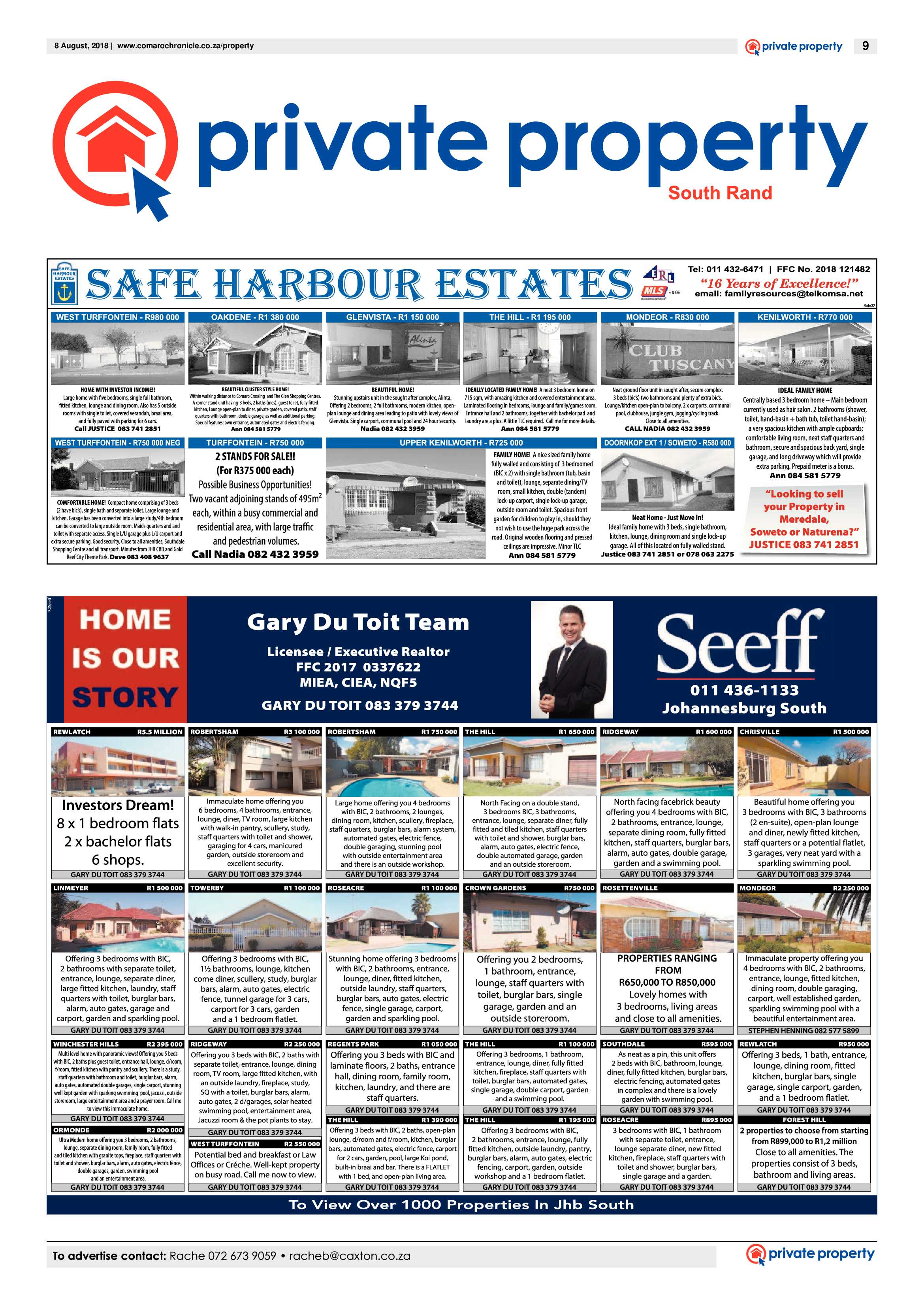Comaro Chronicle 08 August 2018 page 9