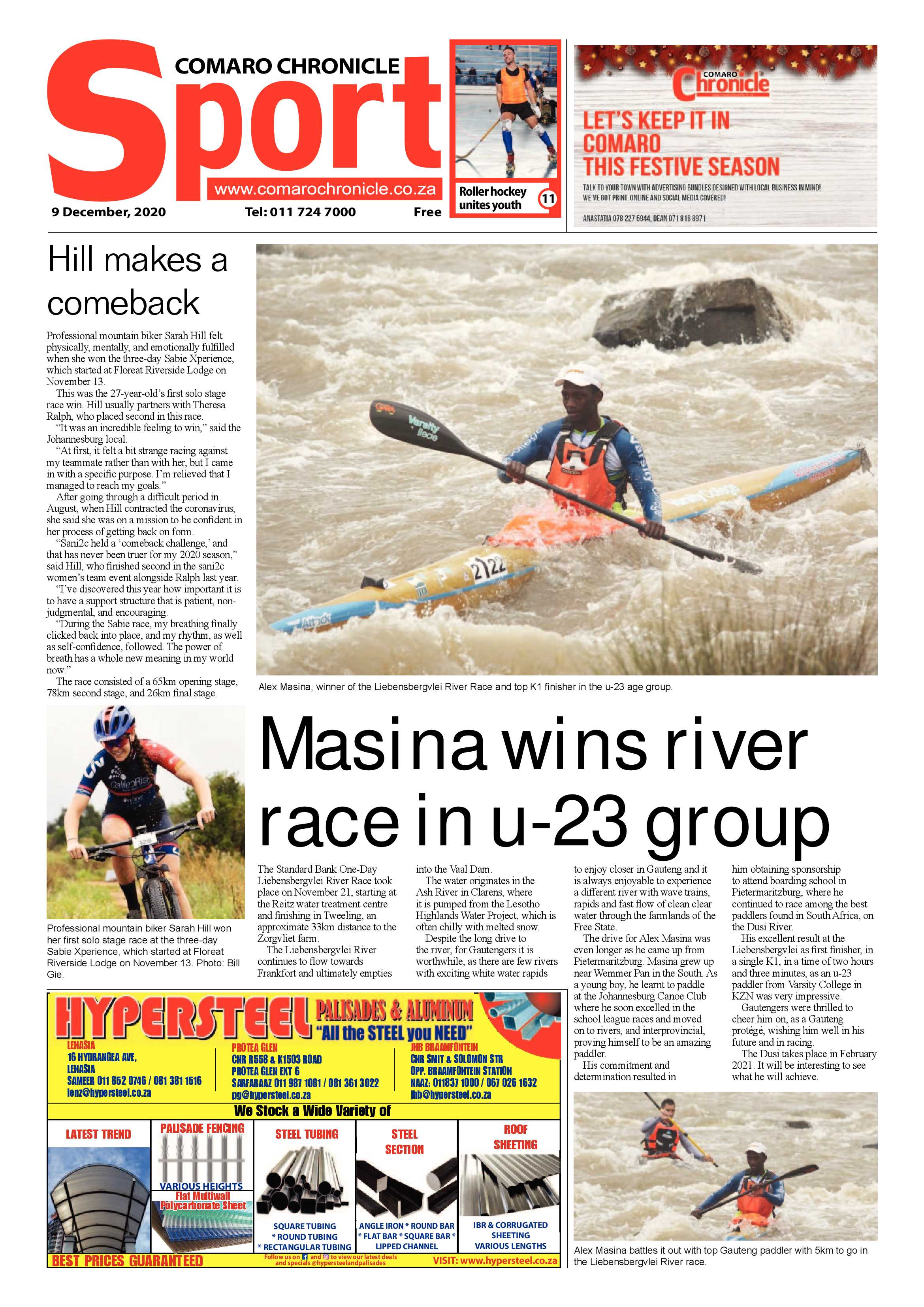 Comaro Chronicle 08 December  2020 page 12