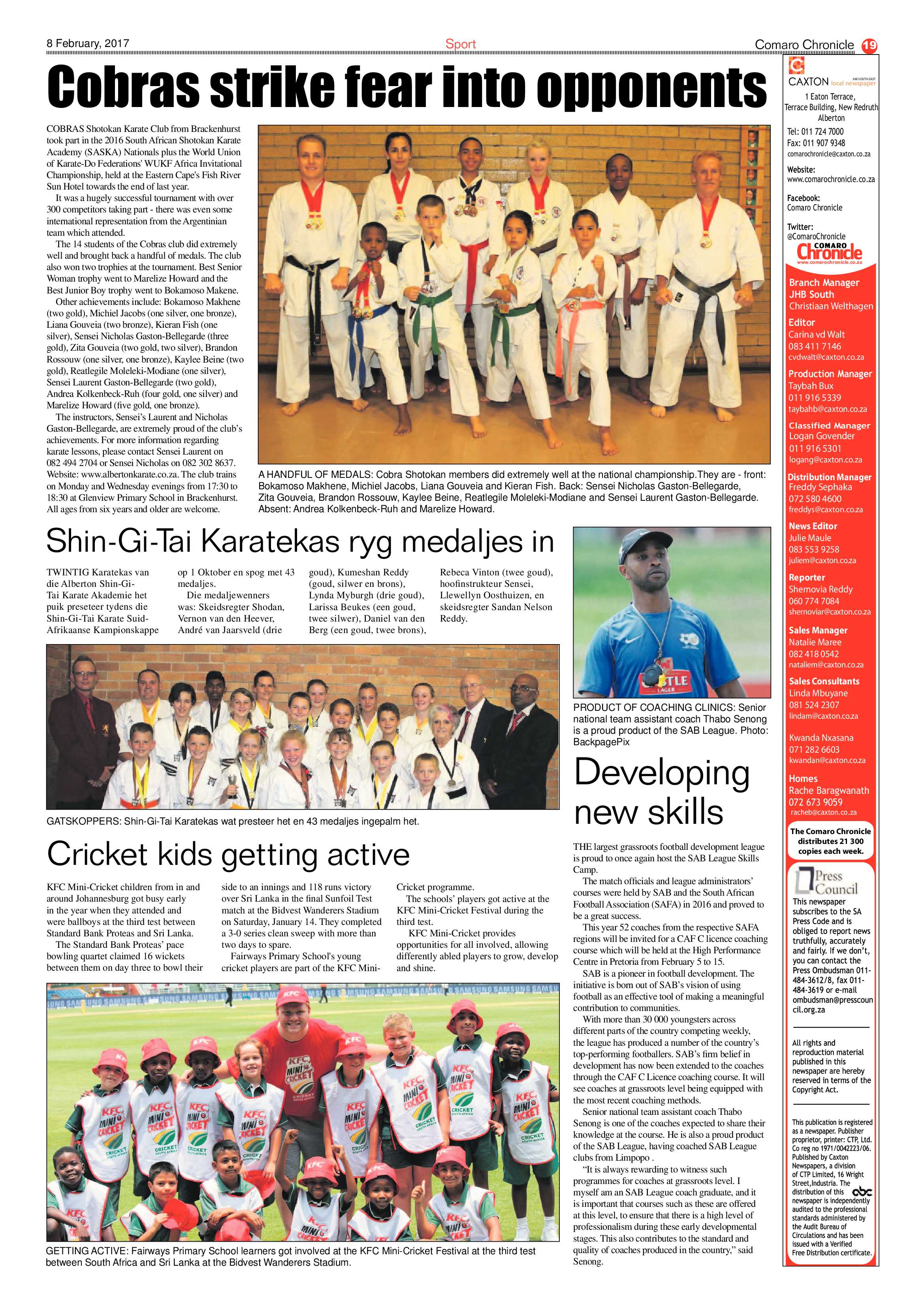 Comaro Chronicle 08 February 2017 page 19