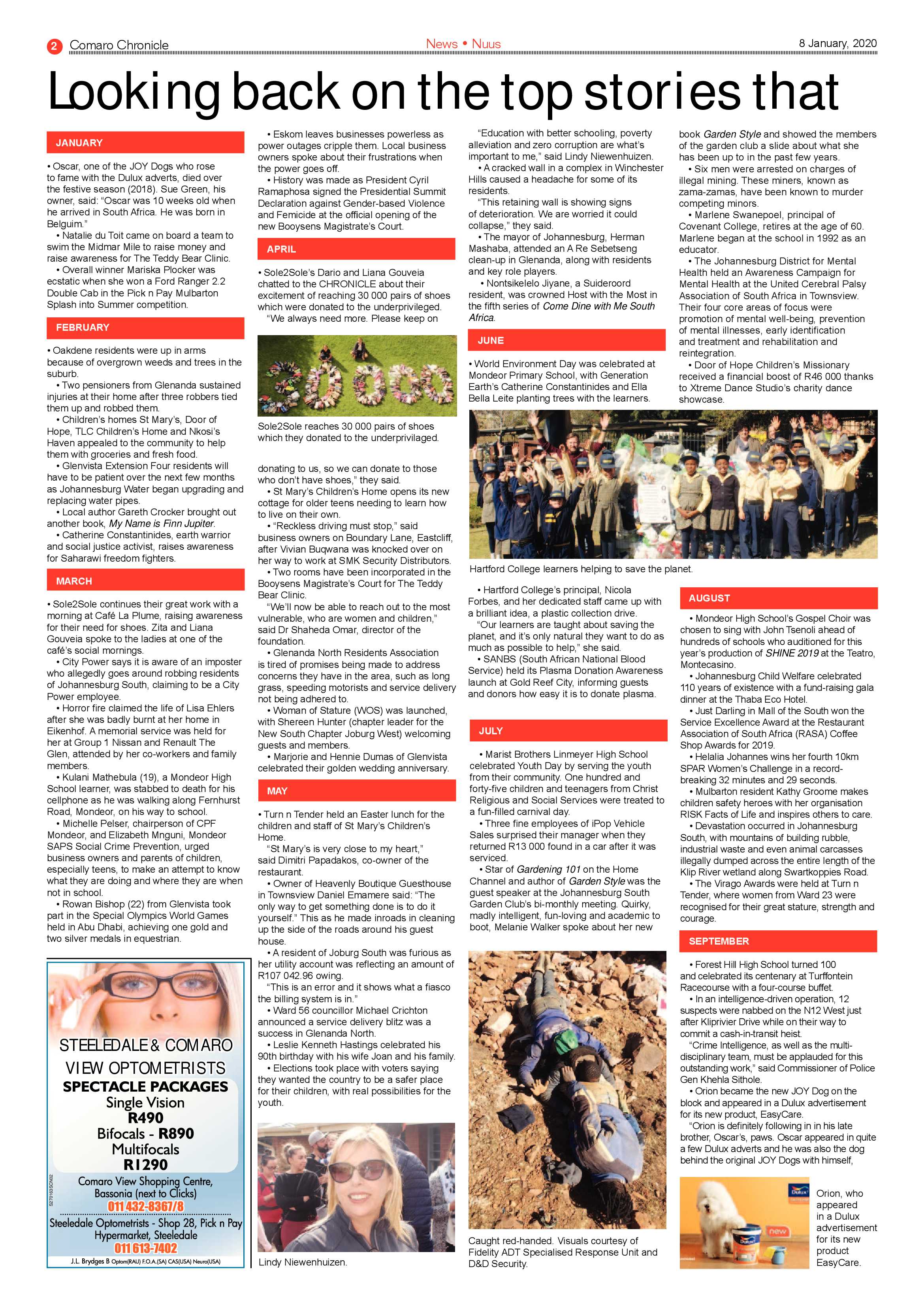 Comaro Chronicle 08 January 2020 page 2