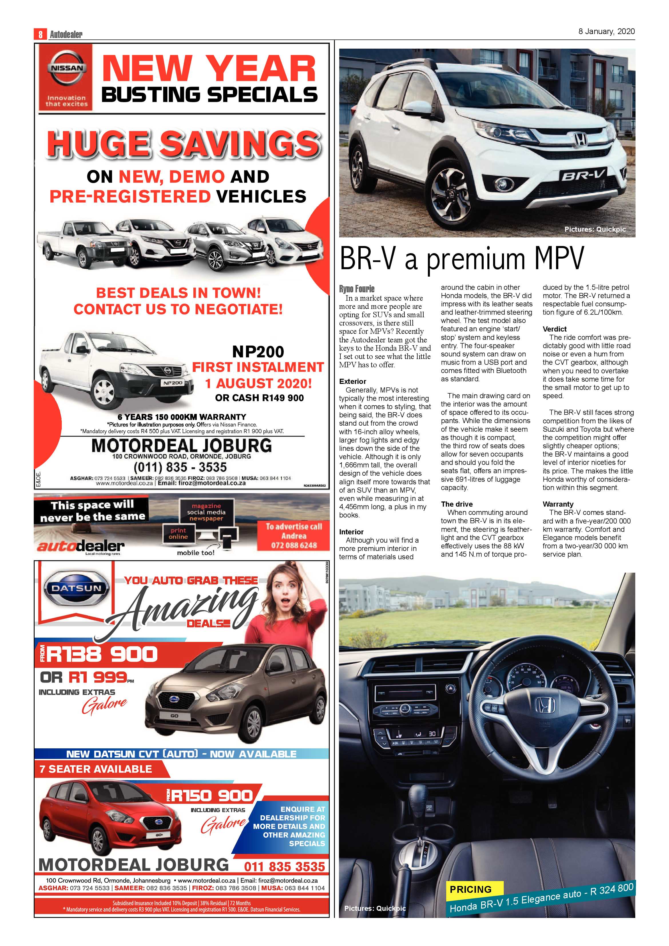 Comaro Chronicle 08 January 2020 page 8