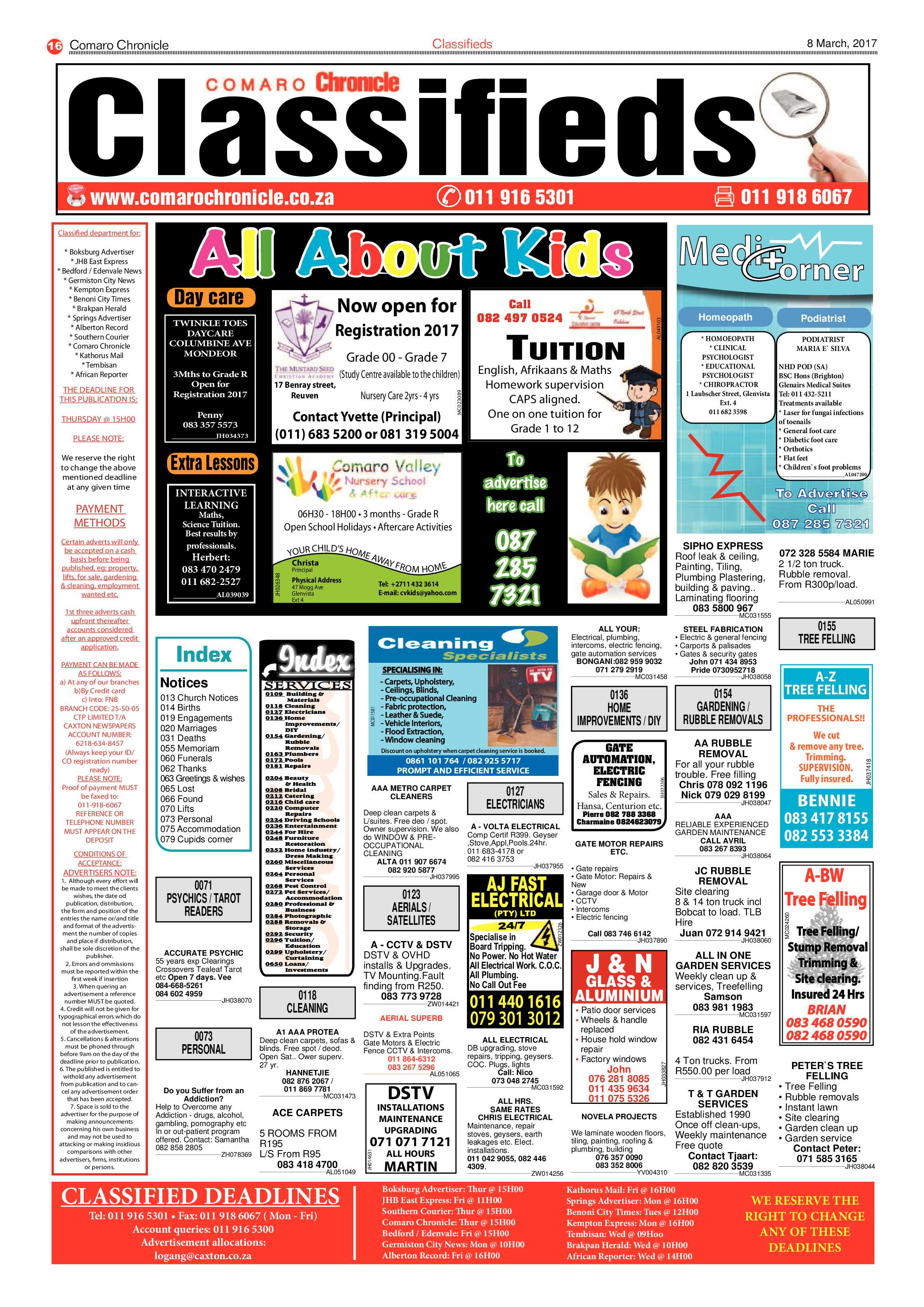 Comaro Chronicle 08 March 2017 page 16