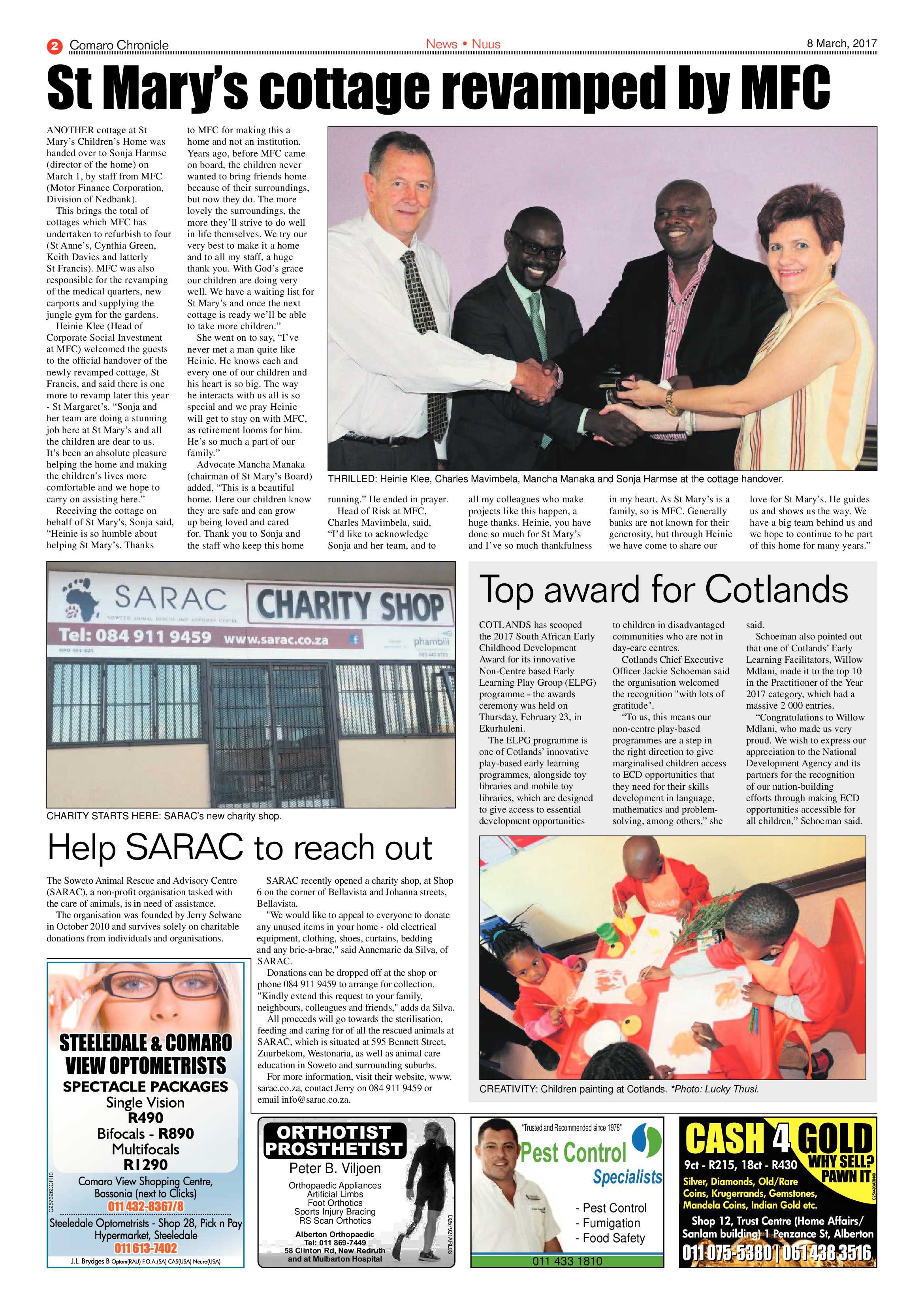 Comaro Chronicle 08 March 2017 page 2