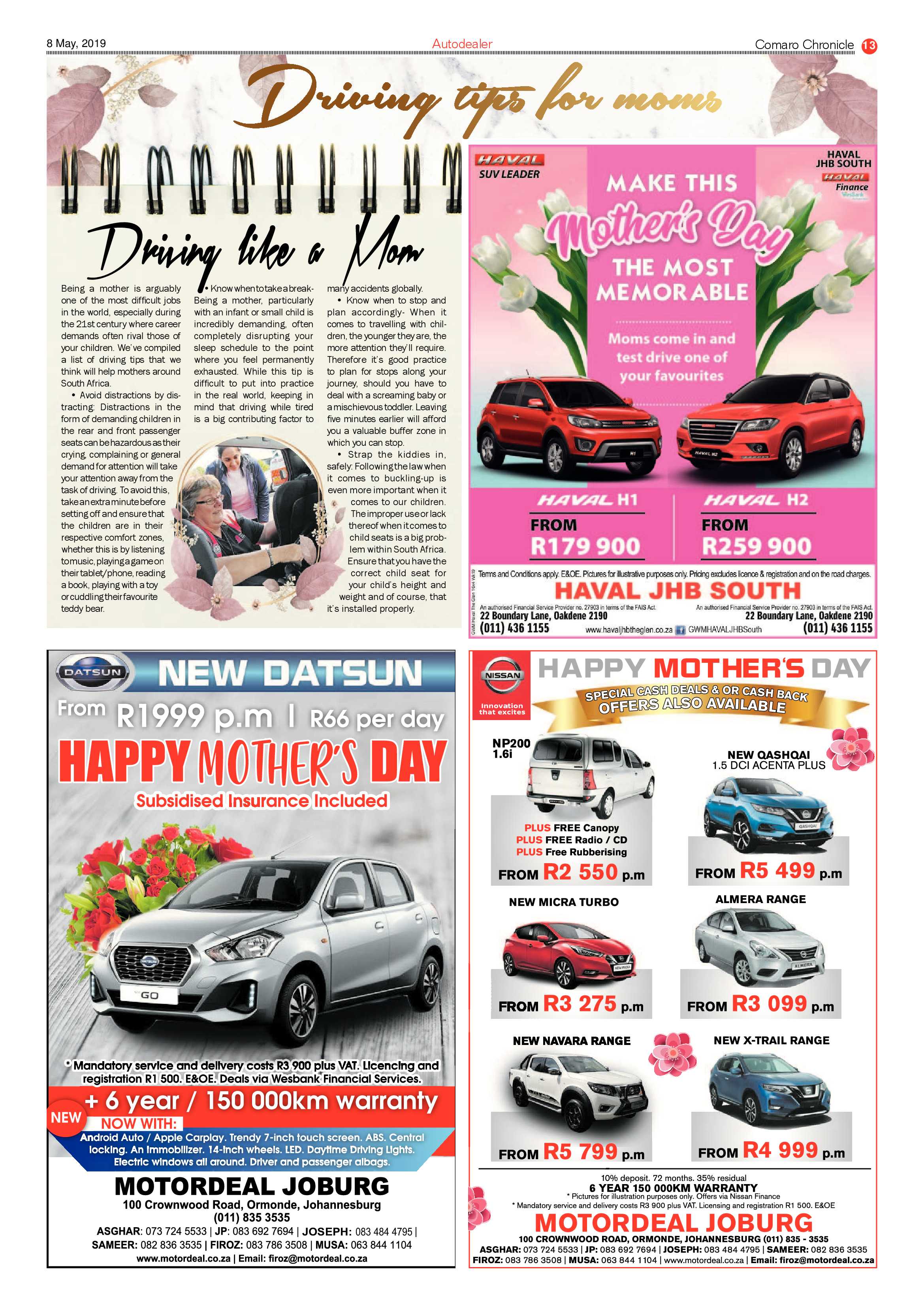 Comaro Chronicle 08 May 2019 page 13