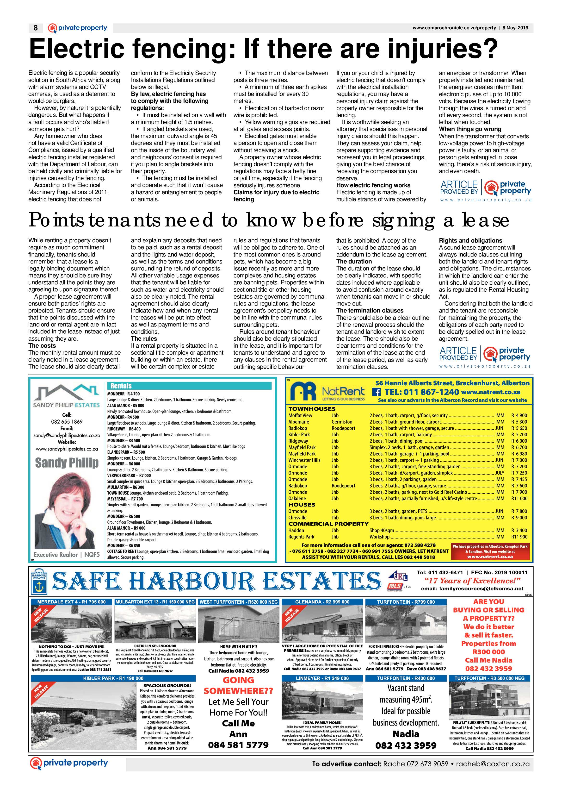 Comaro Chronicle 08 May 2019 page 8