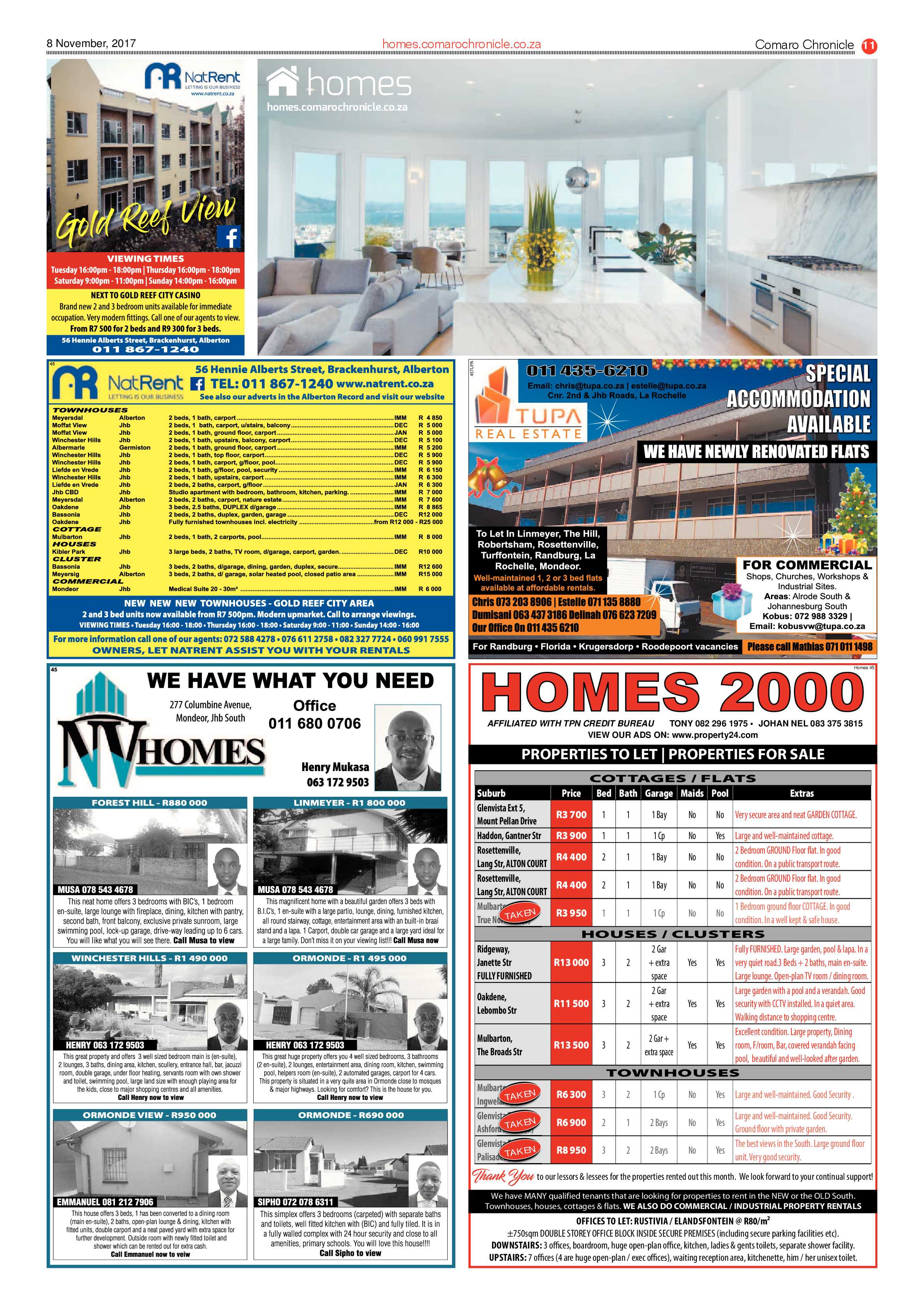 Comaro Chronicle 08 November 2017 page 11