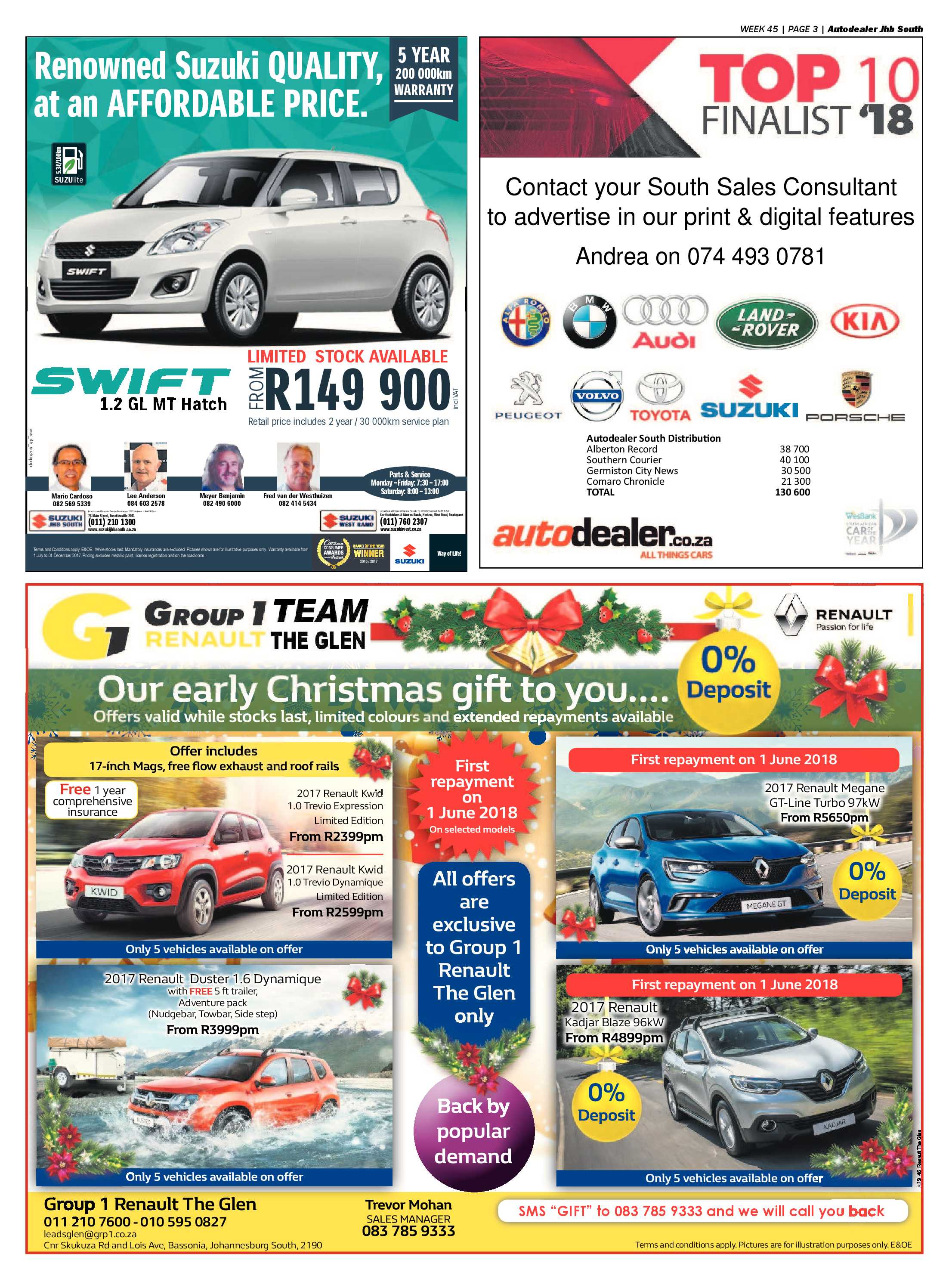 Comaro Chronicle 08 November 2017 page 19