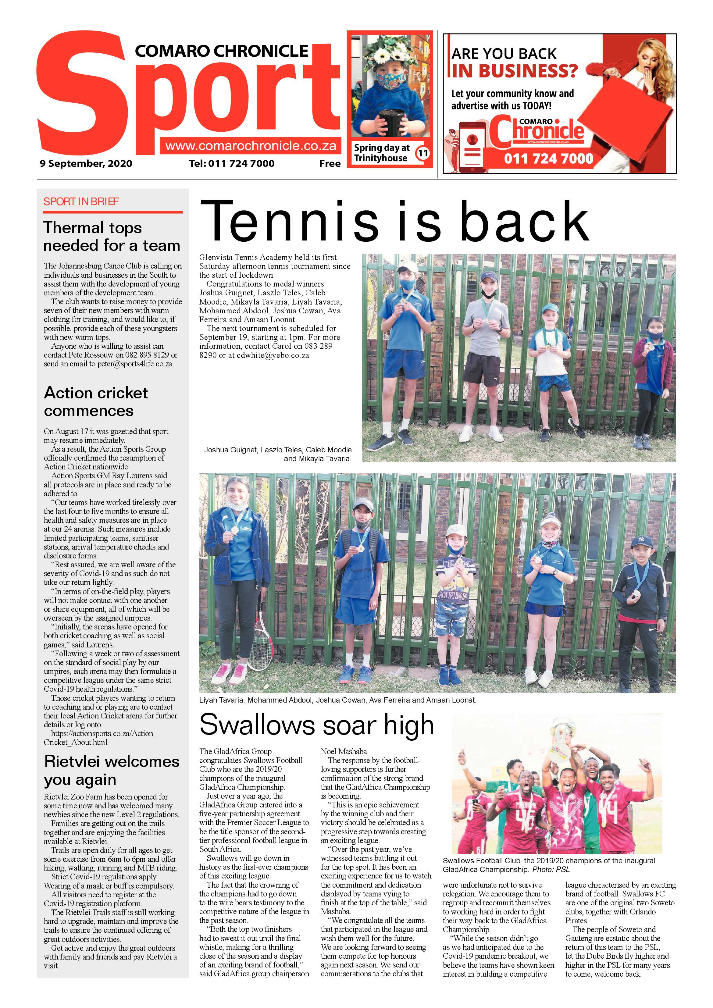 Comaro Chronicle 09 September 2020 page 12