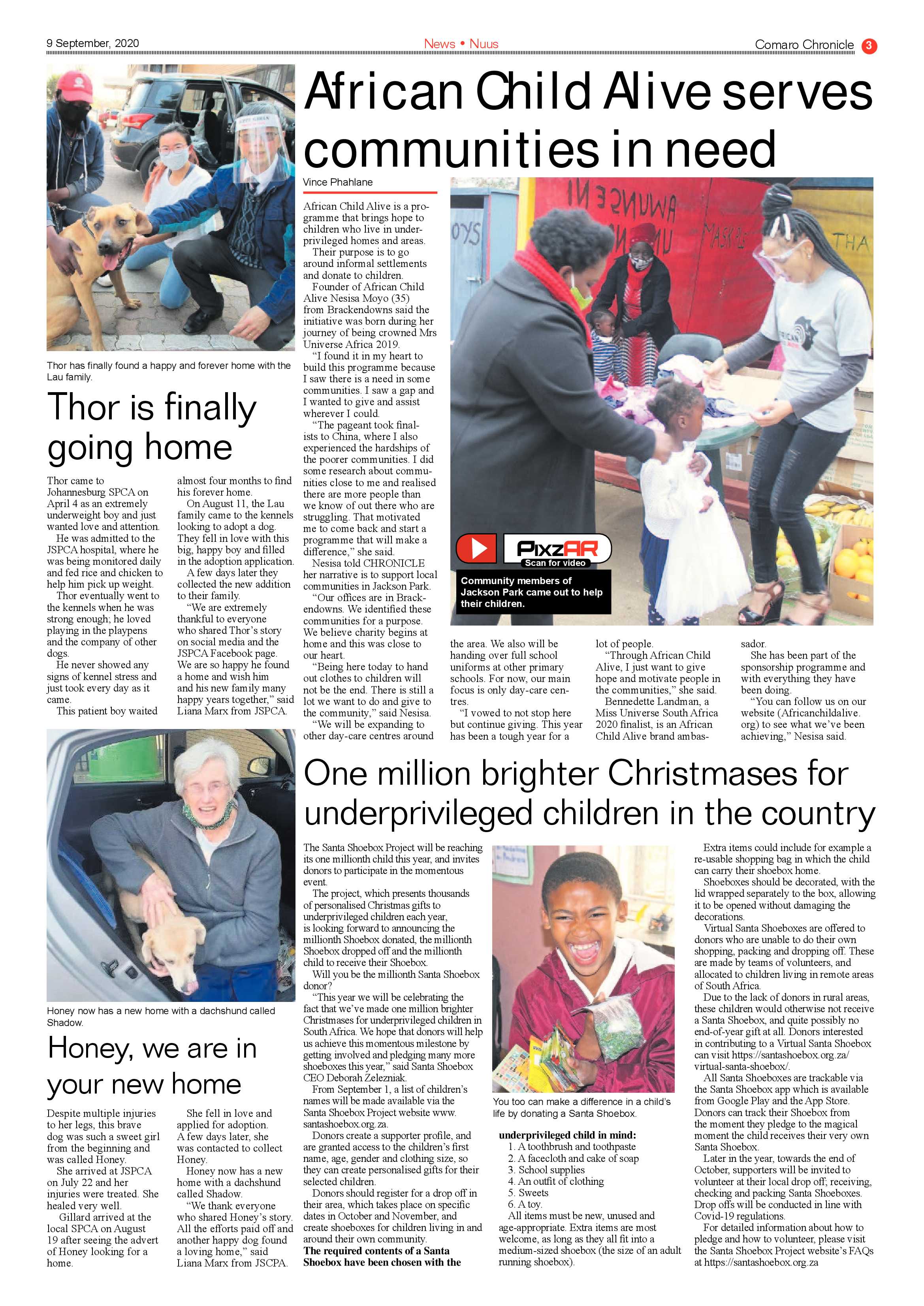 Comaro Chronicle 09 September 2020 page 3