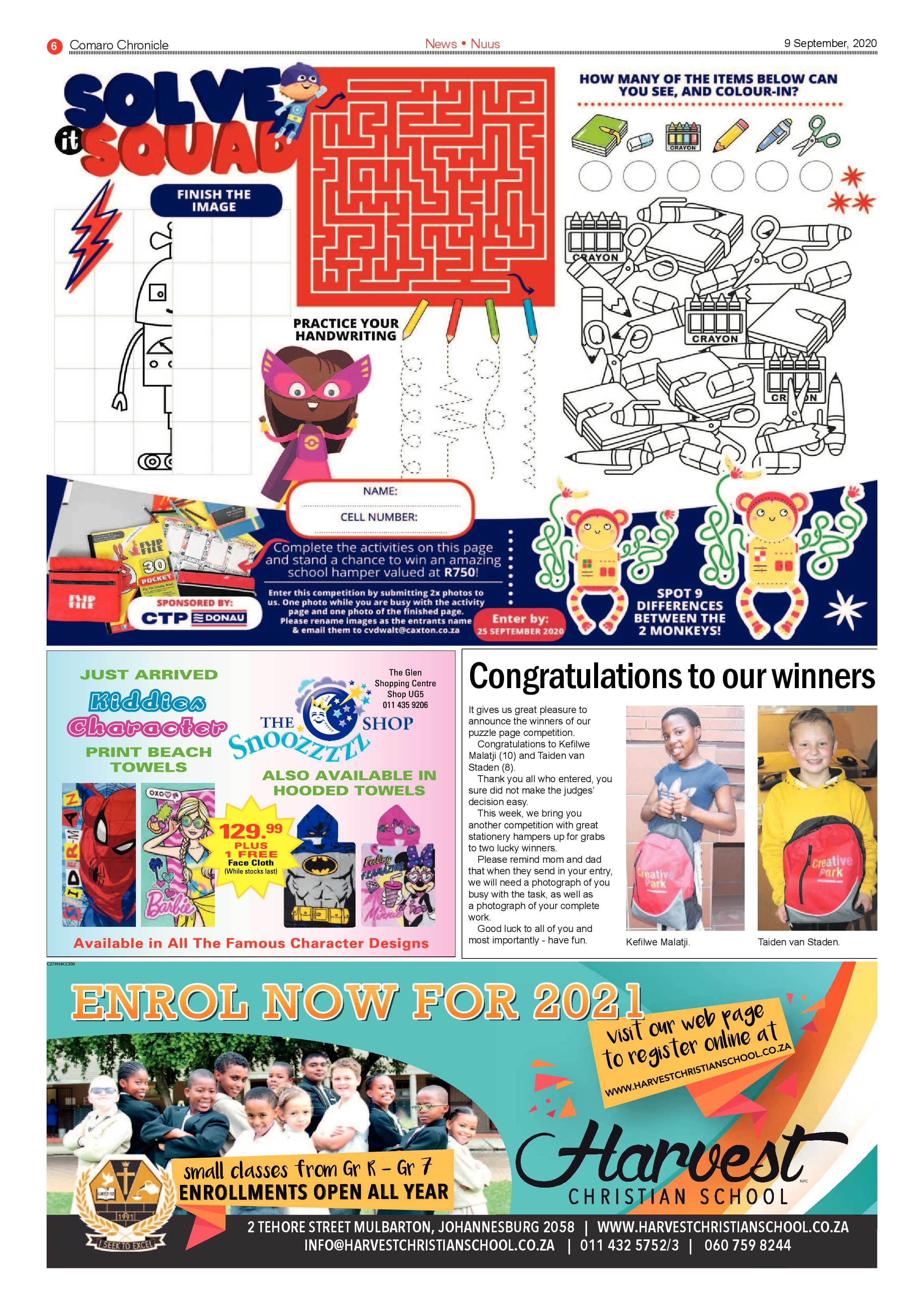 Comaro Chronicle 09 September 2020 page 6