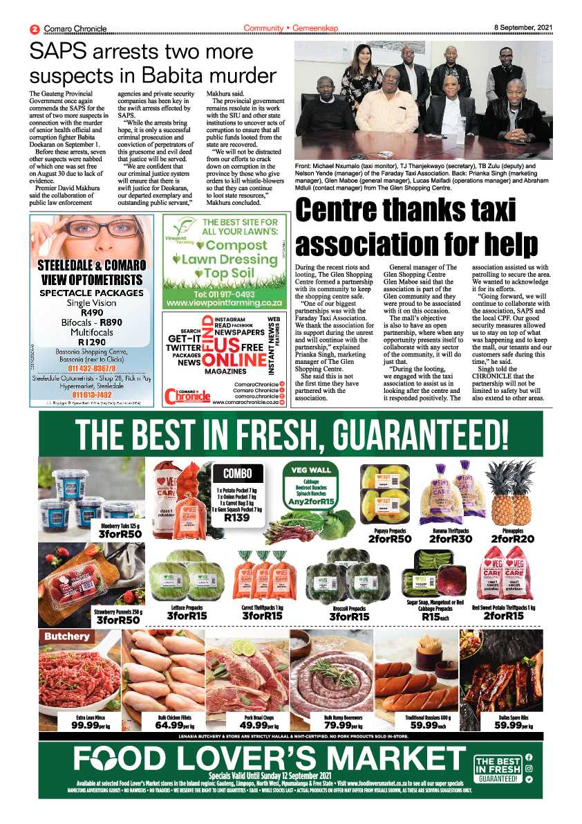 Comaro Chronicle 08 September 2021 page 2