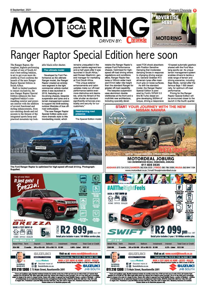 Comaro Chronicle 08 September 2021 page 5