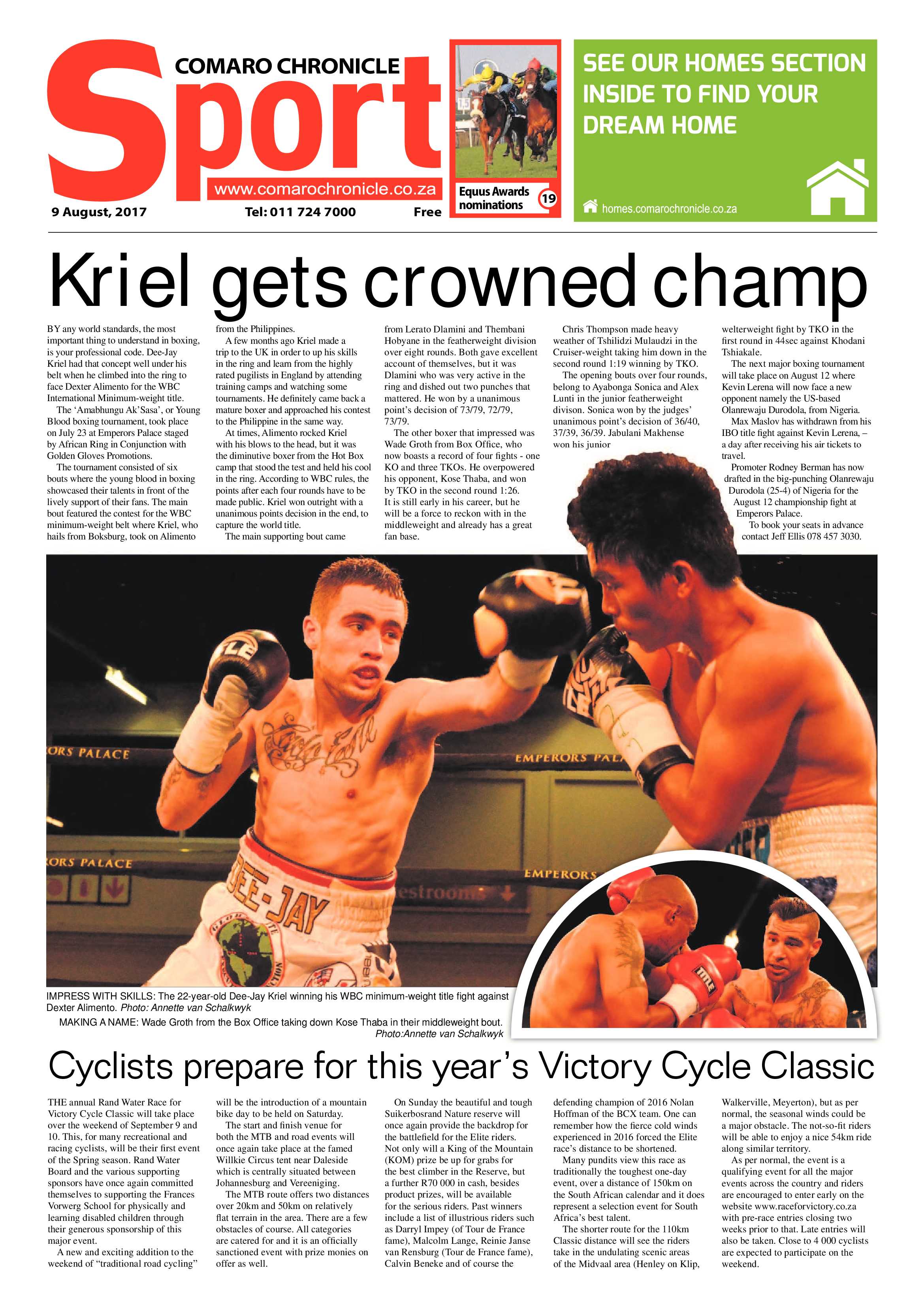Comaro Chronicle 09 August 2017 page 20
