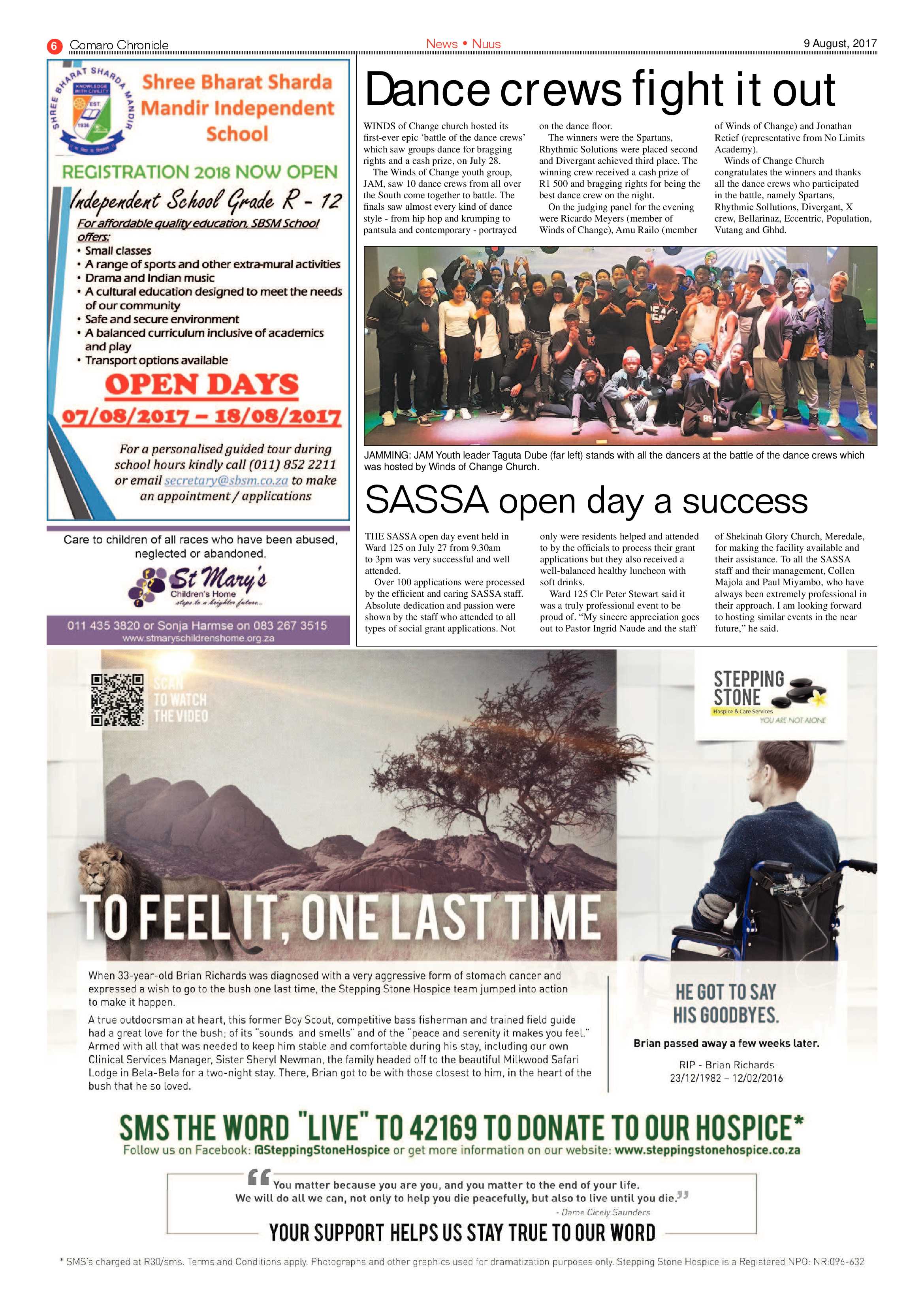 Comaro Chronicle 09 August 2017 page 6