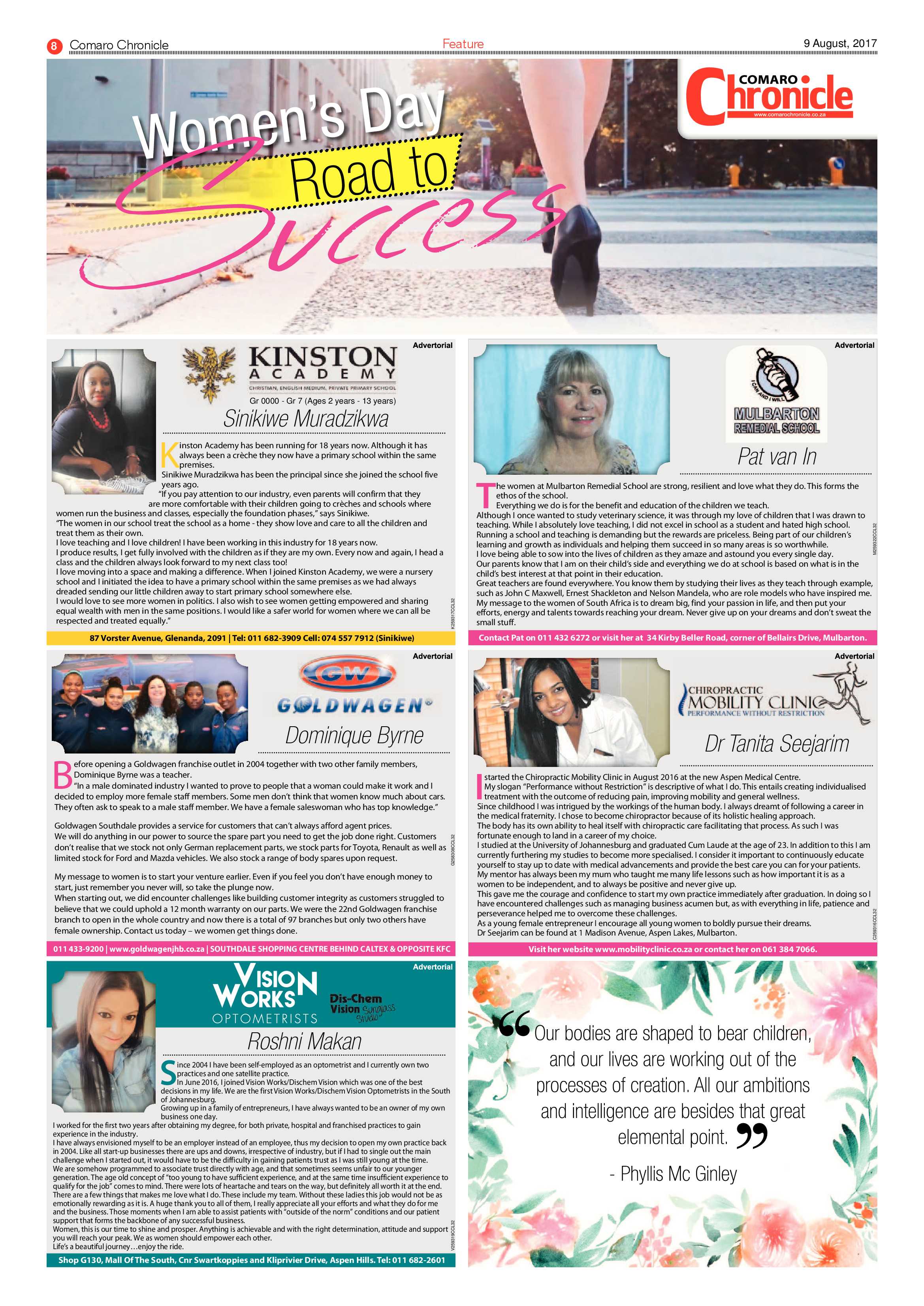 Comaro Chronicle 09 August 2017 page 8