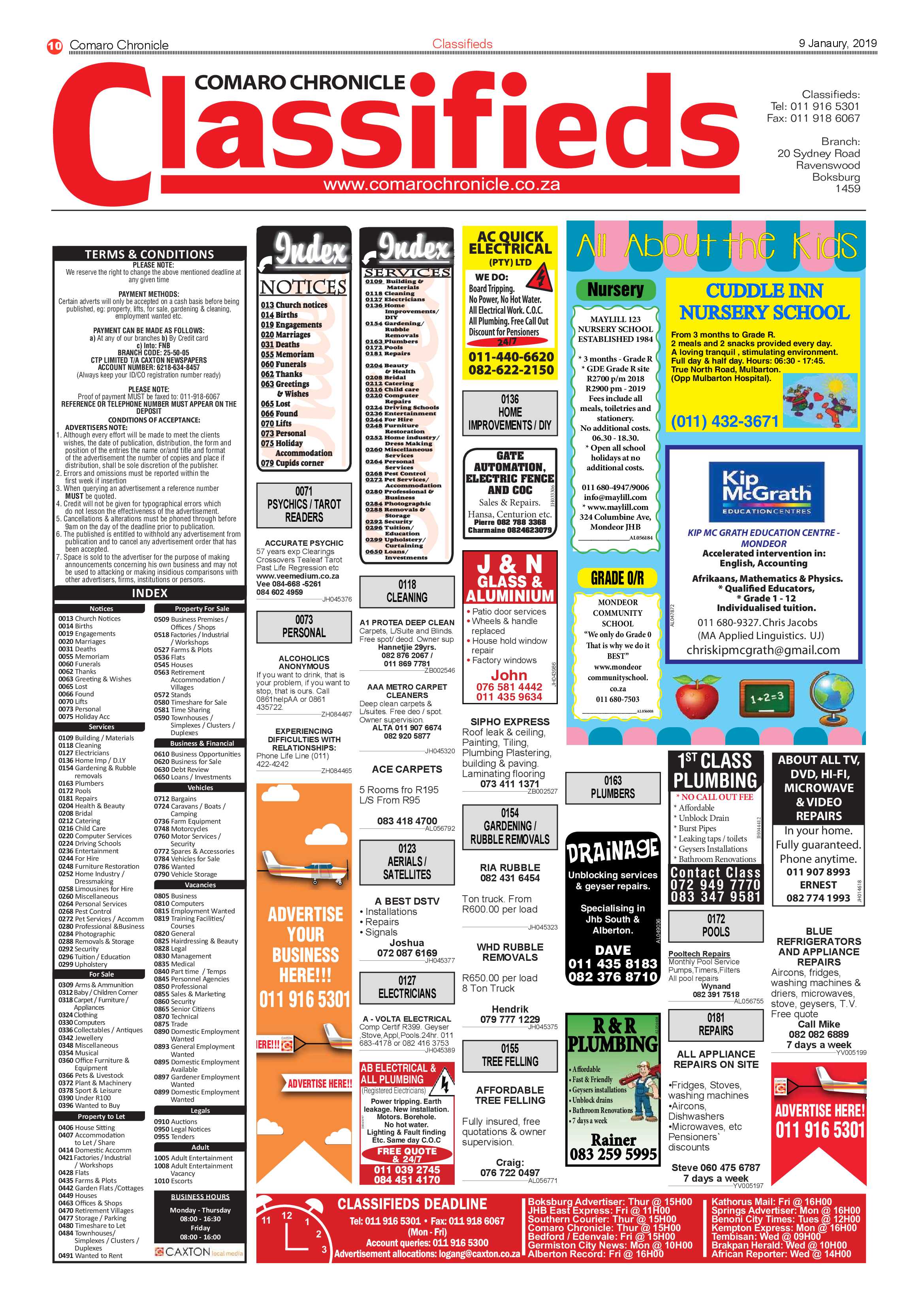 Comaro Chronicle 09 January 2019 page 10