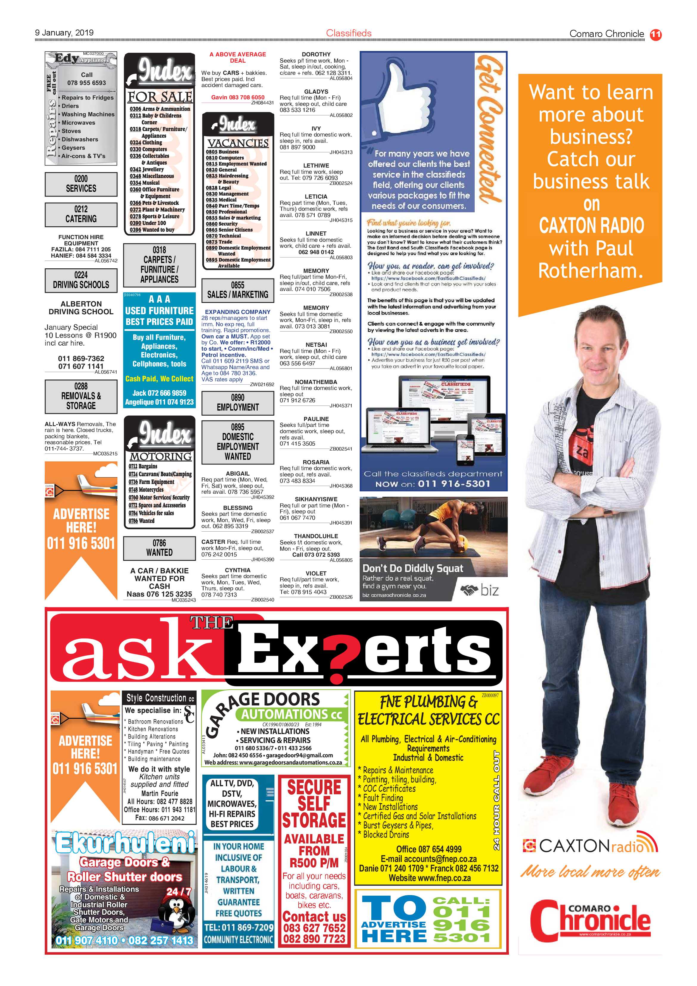 Comaro Chronicle 09 January 2019 page 11