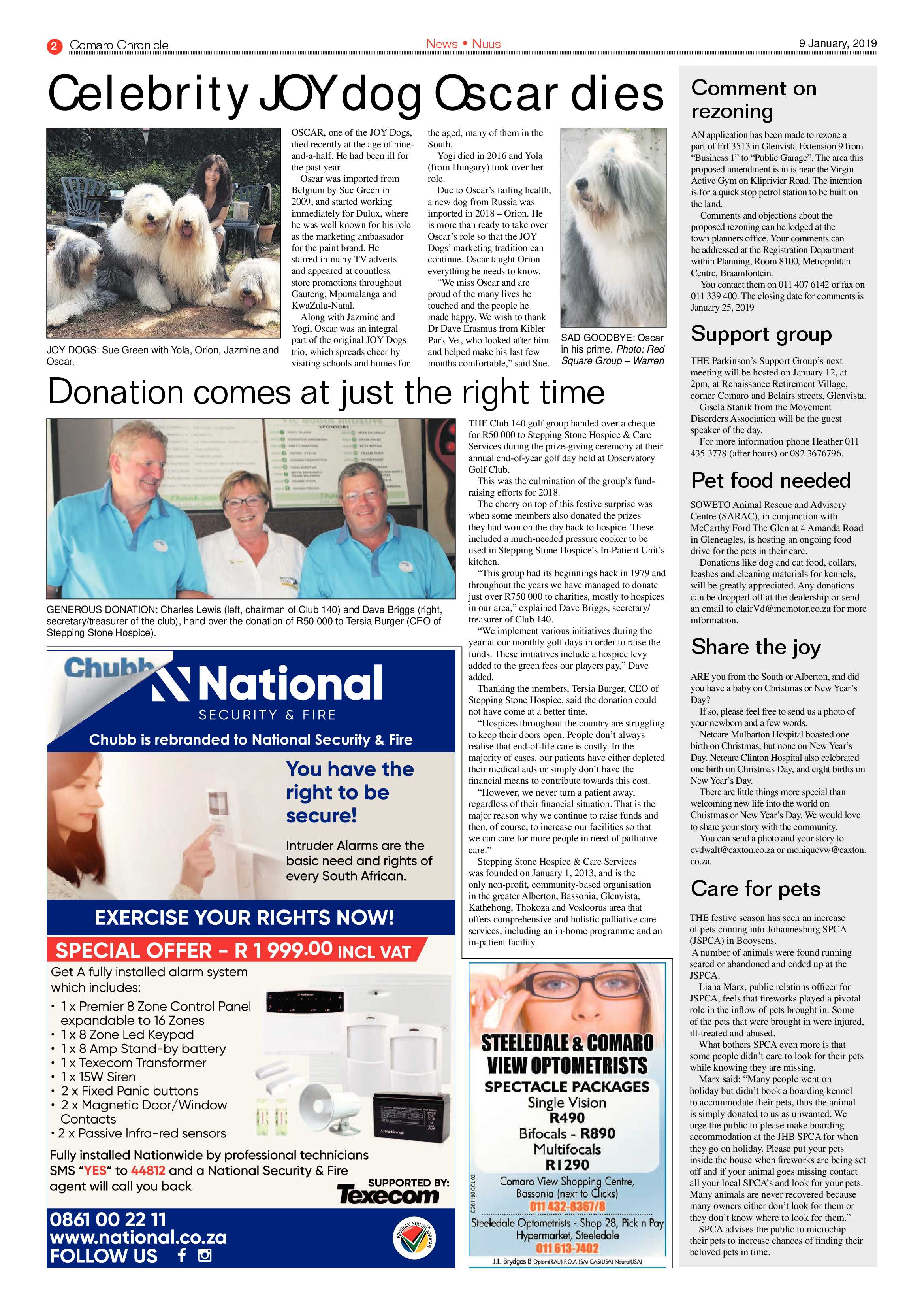 Comaro Chronicle 09 January 2019 page 2
