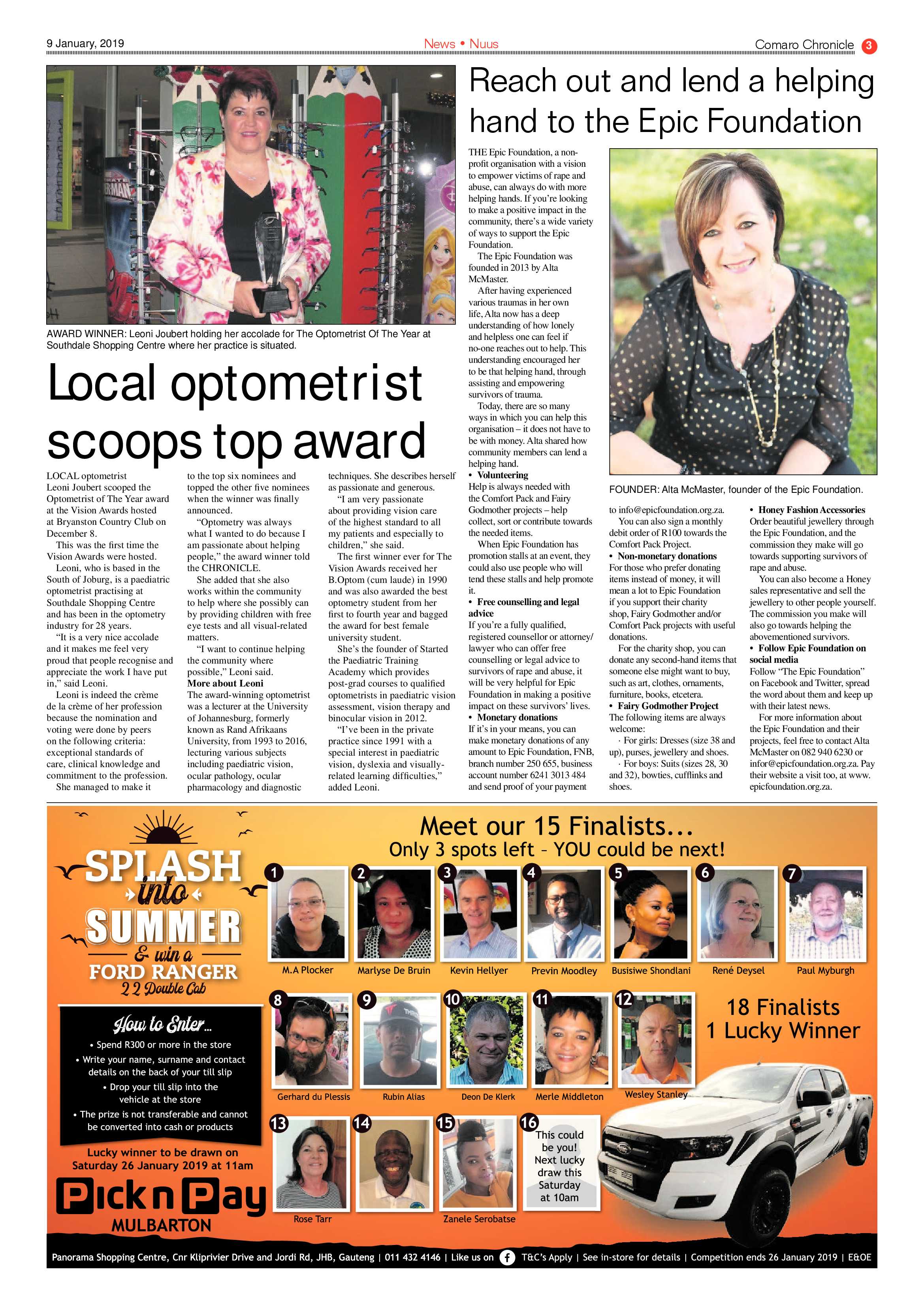 Comaro Chronicle 09 January 2019 page 3
