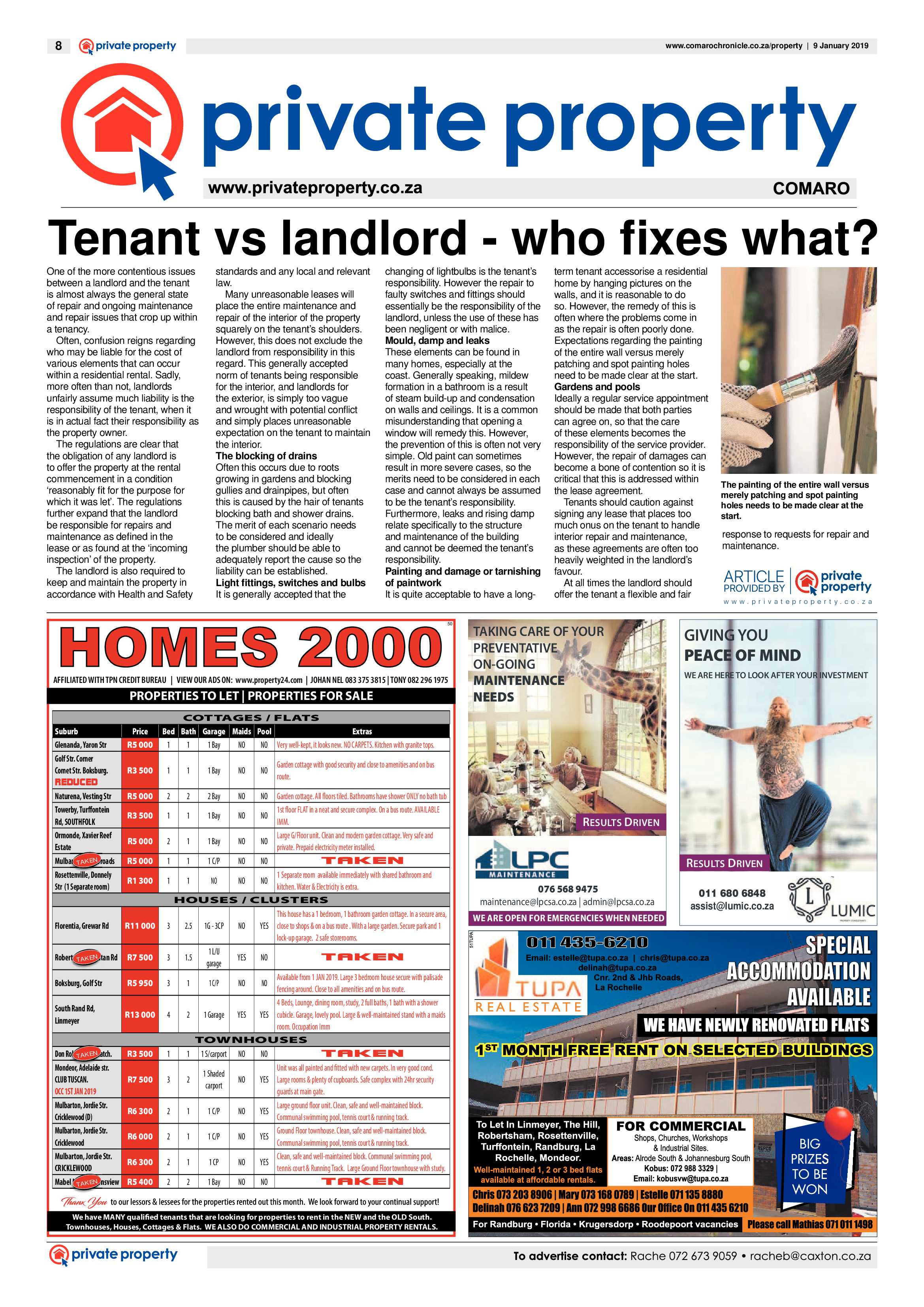 Comaro Chronicle 09 January 2019 page 8