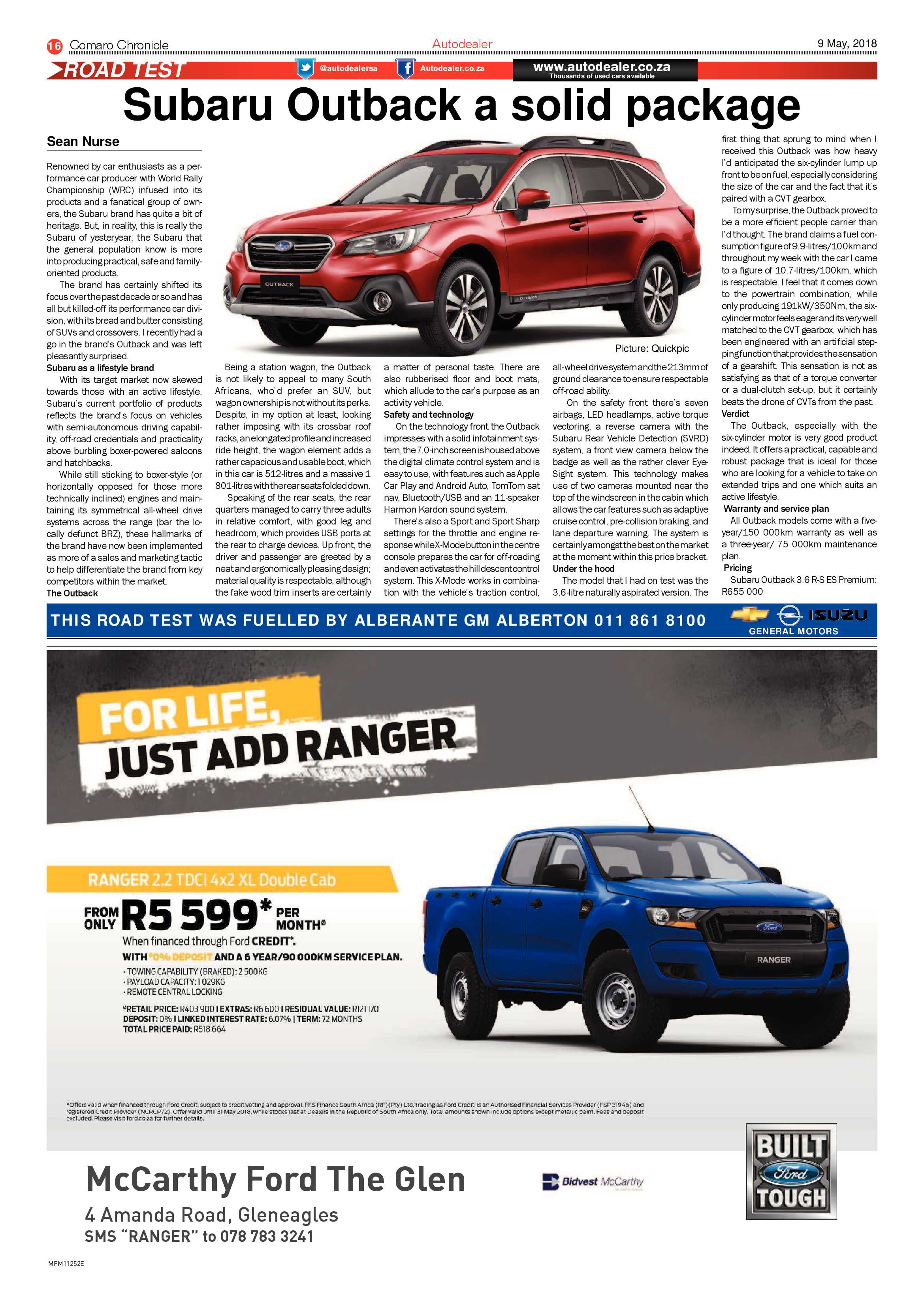 Comaro Chronicle 09 May 2018 page 16