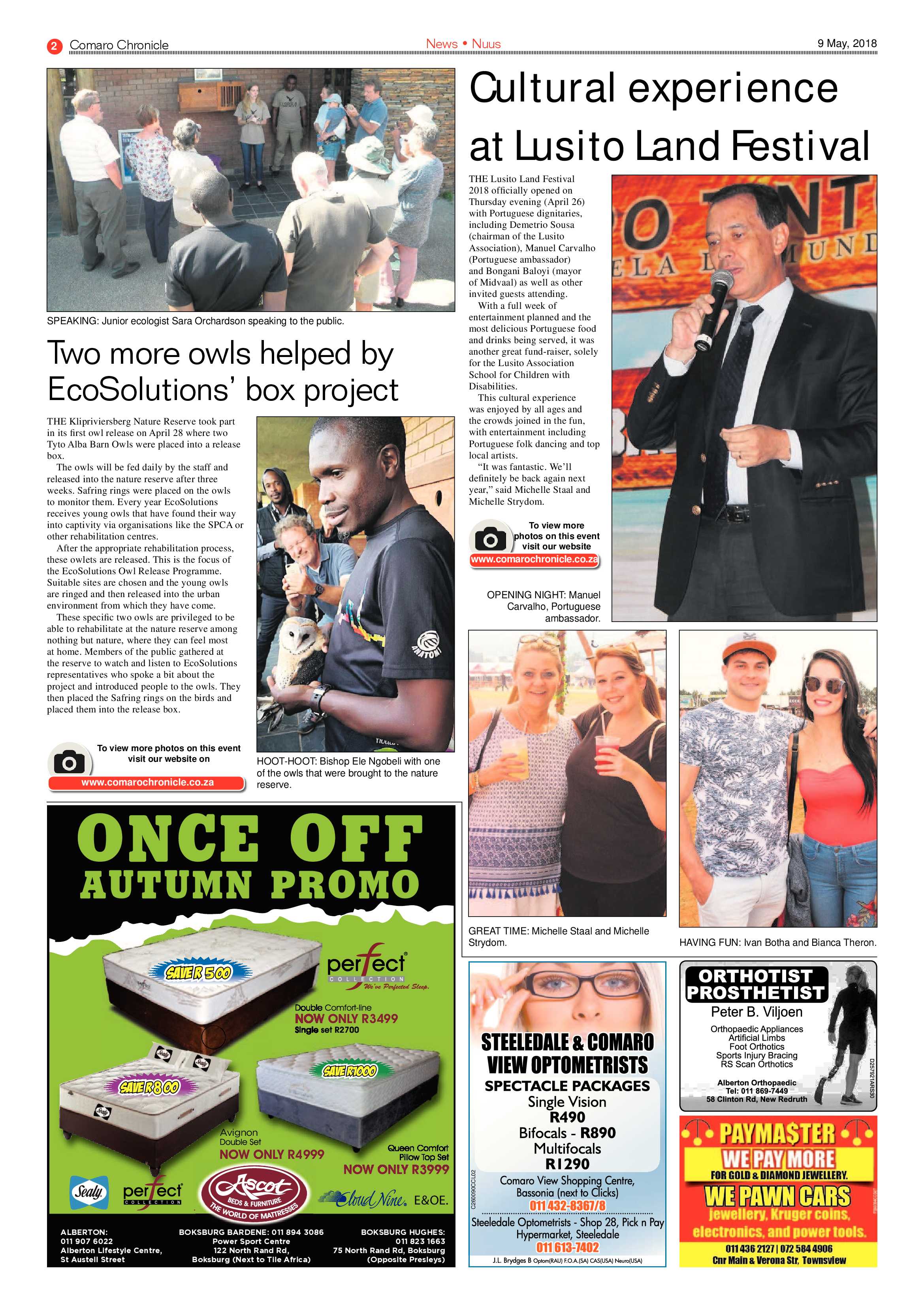 Comaro Chronicle 09 May 2018 page 2