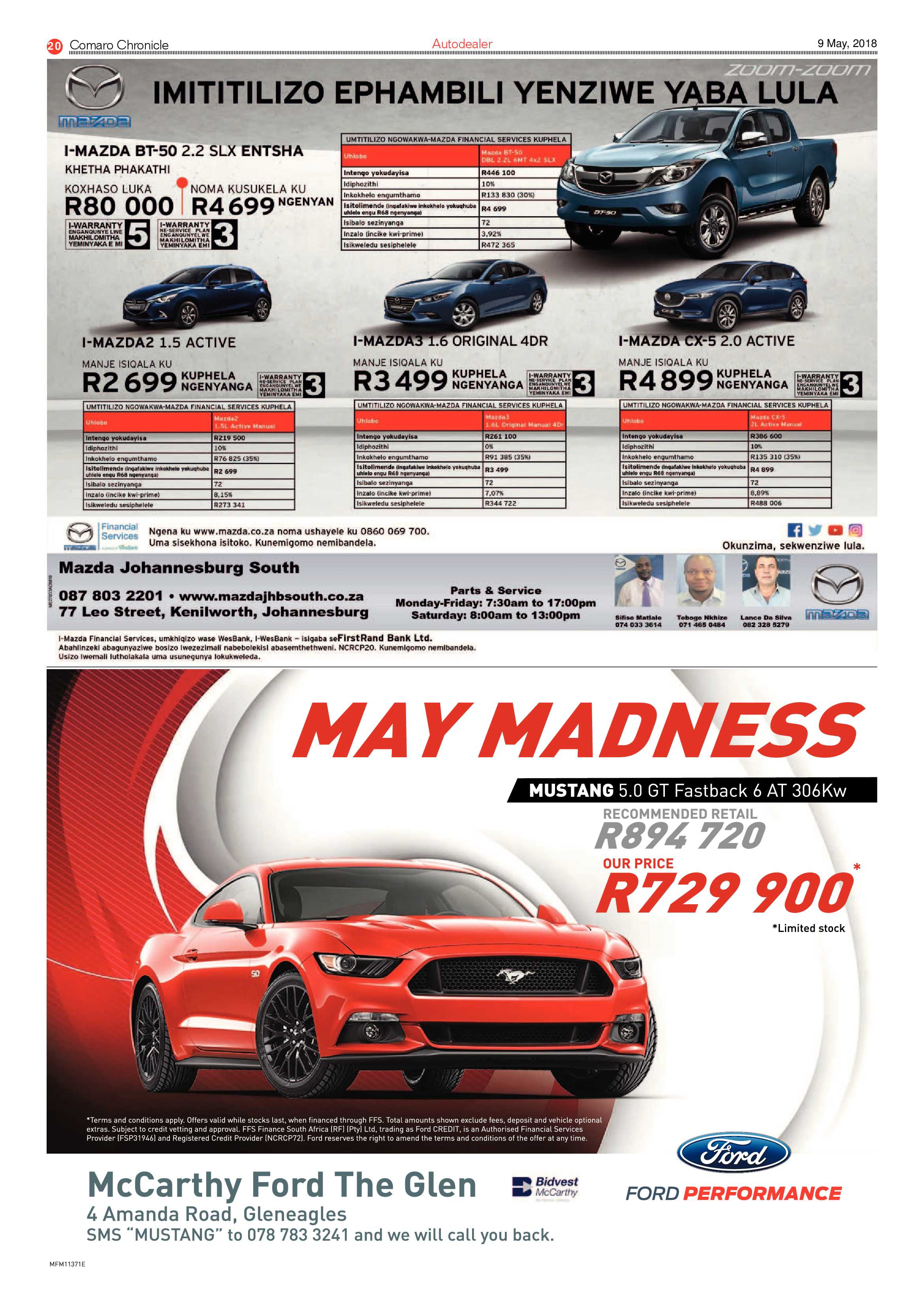 Comaro Chronicle 09 May 2018 page 20