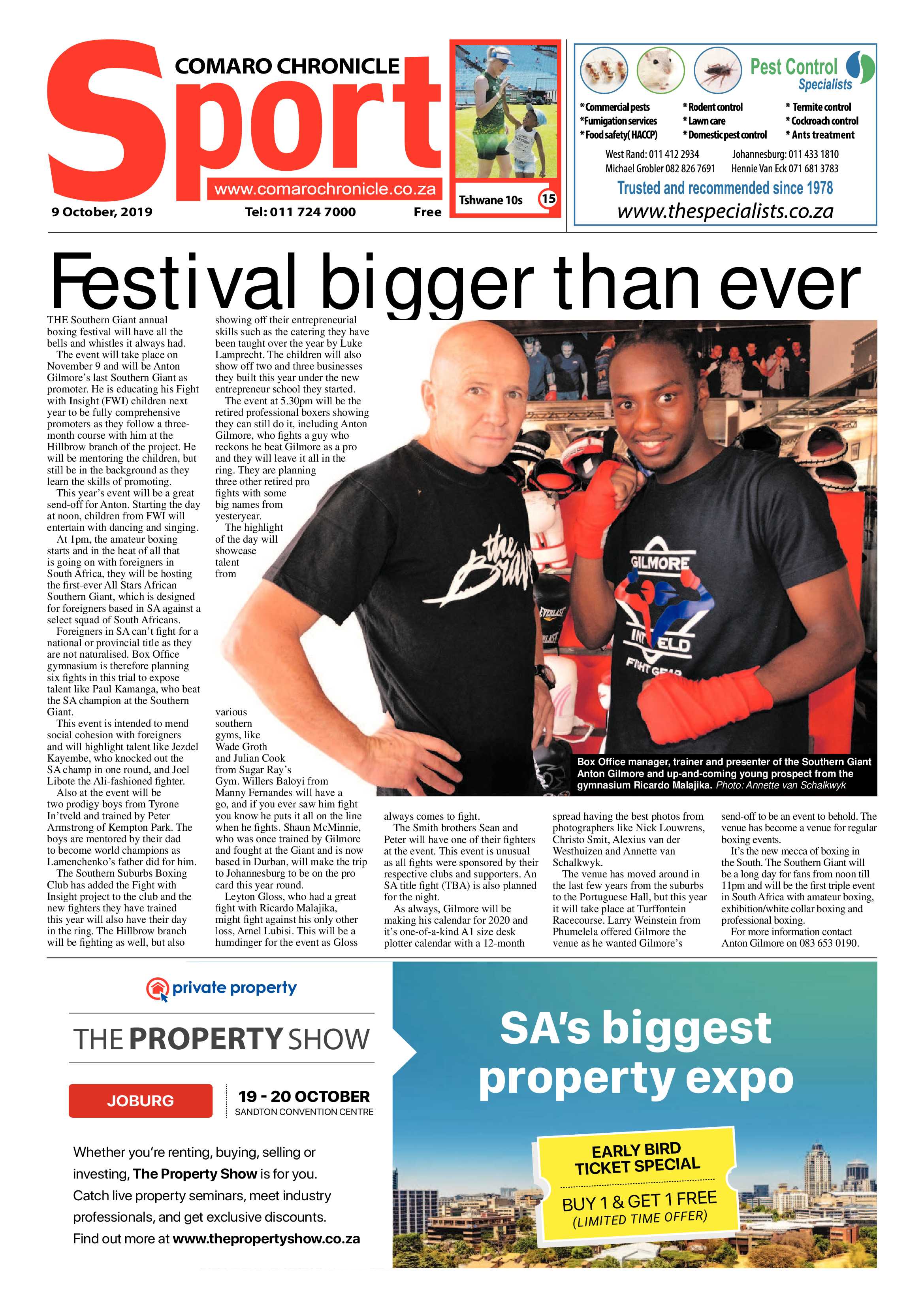 Comaro Chronicle 09 October 2019 page 16