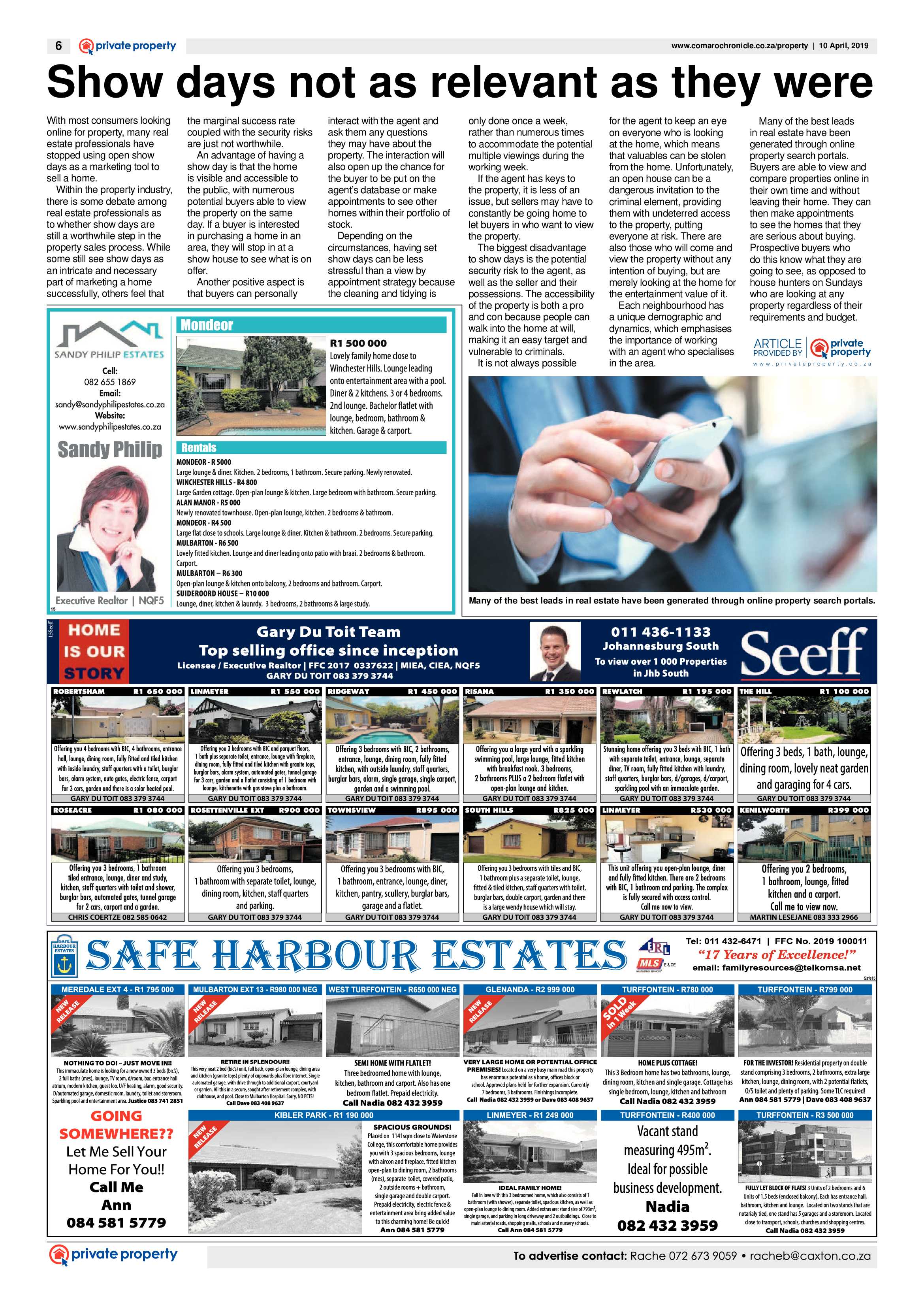 Comaro Chronicle 10 April 2019 page 6