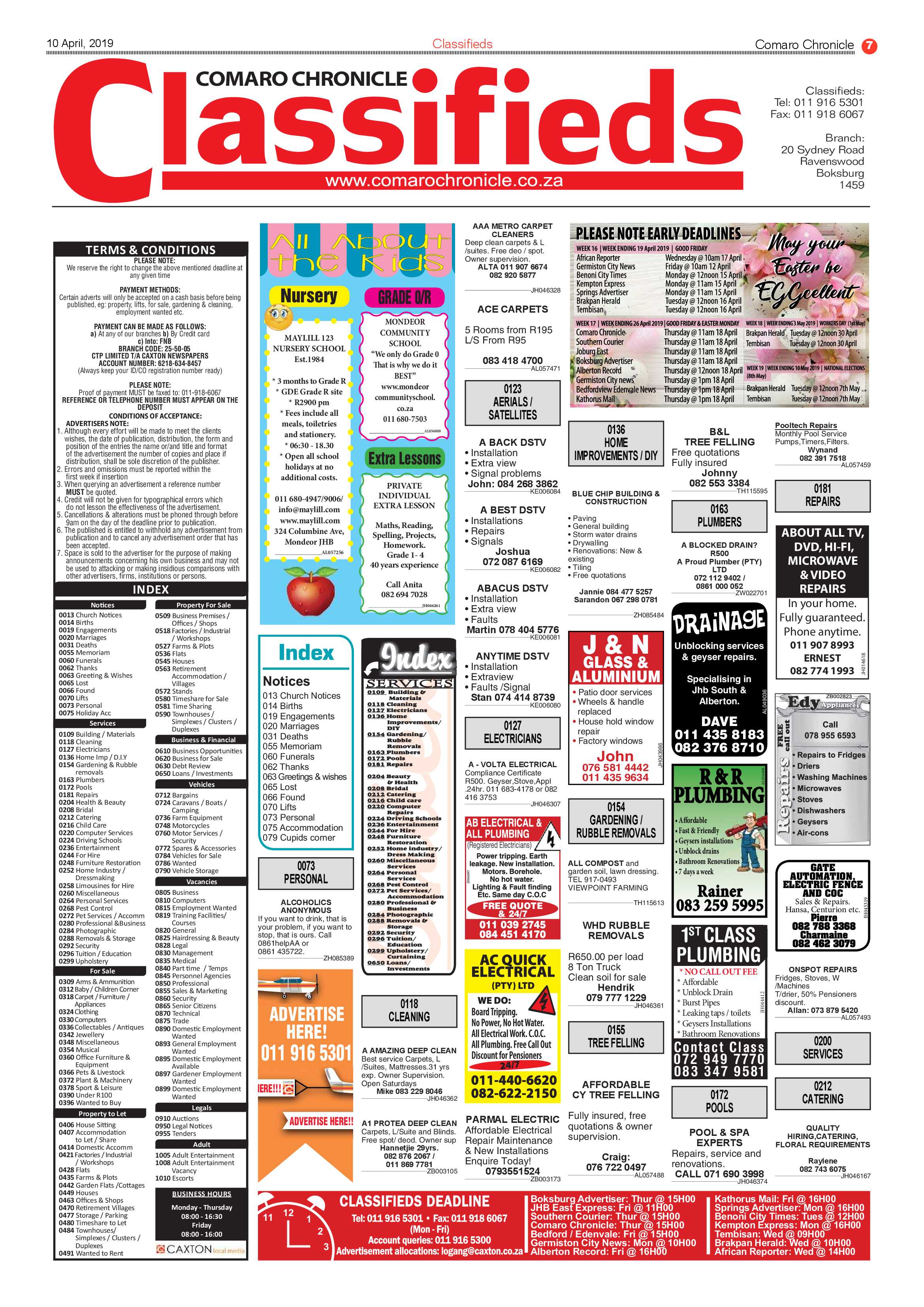 Comaro Chronicle 10 April 2019 page 7