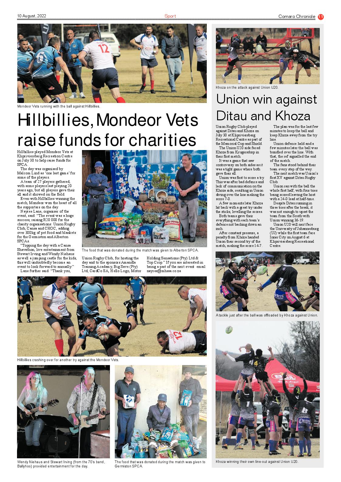 Comaro Chronicle 10 August 2022 page 12