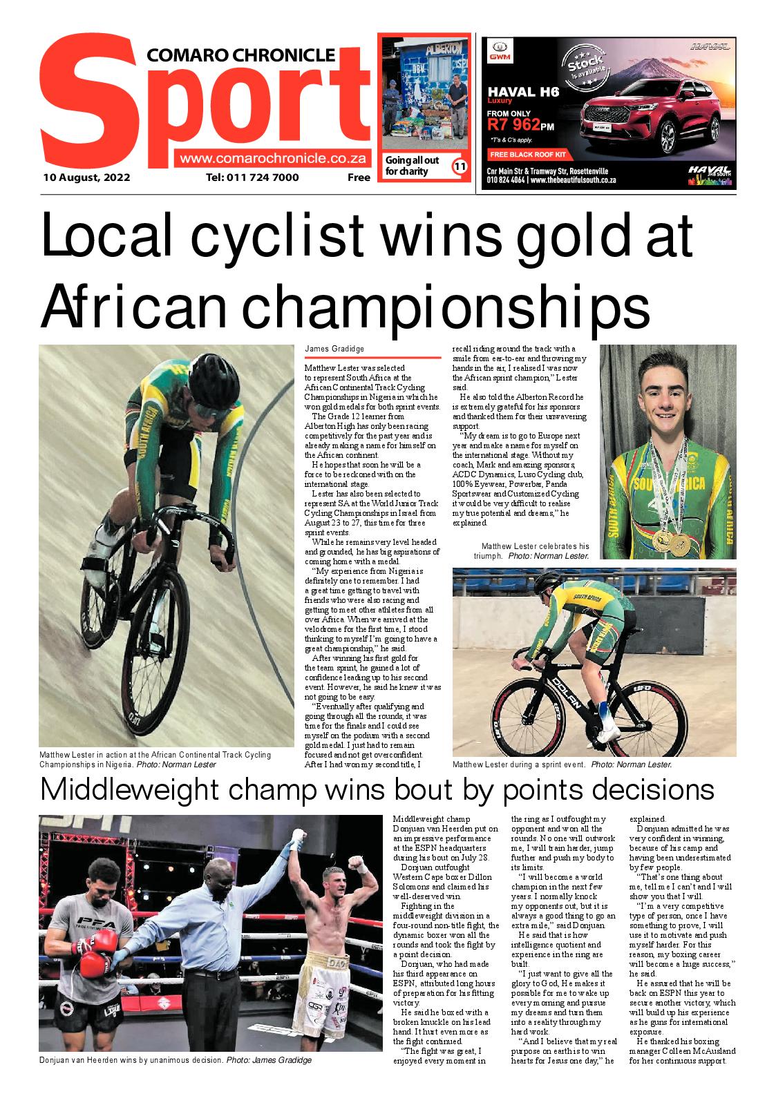 Comaro Chronicle 10 August 2022 page 13